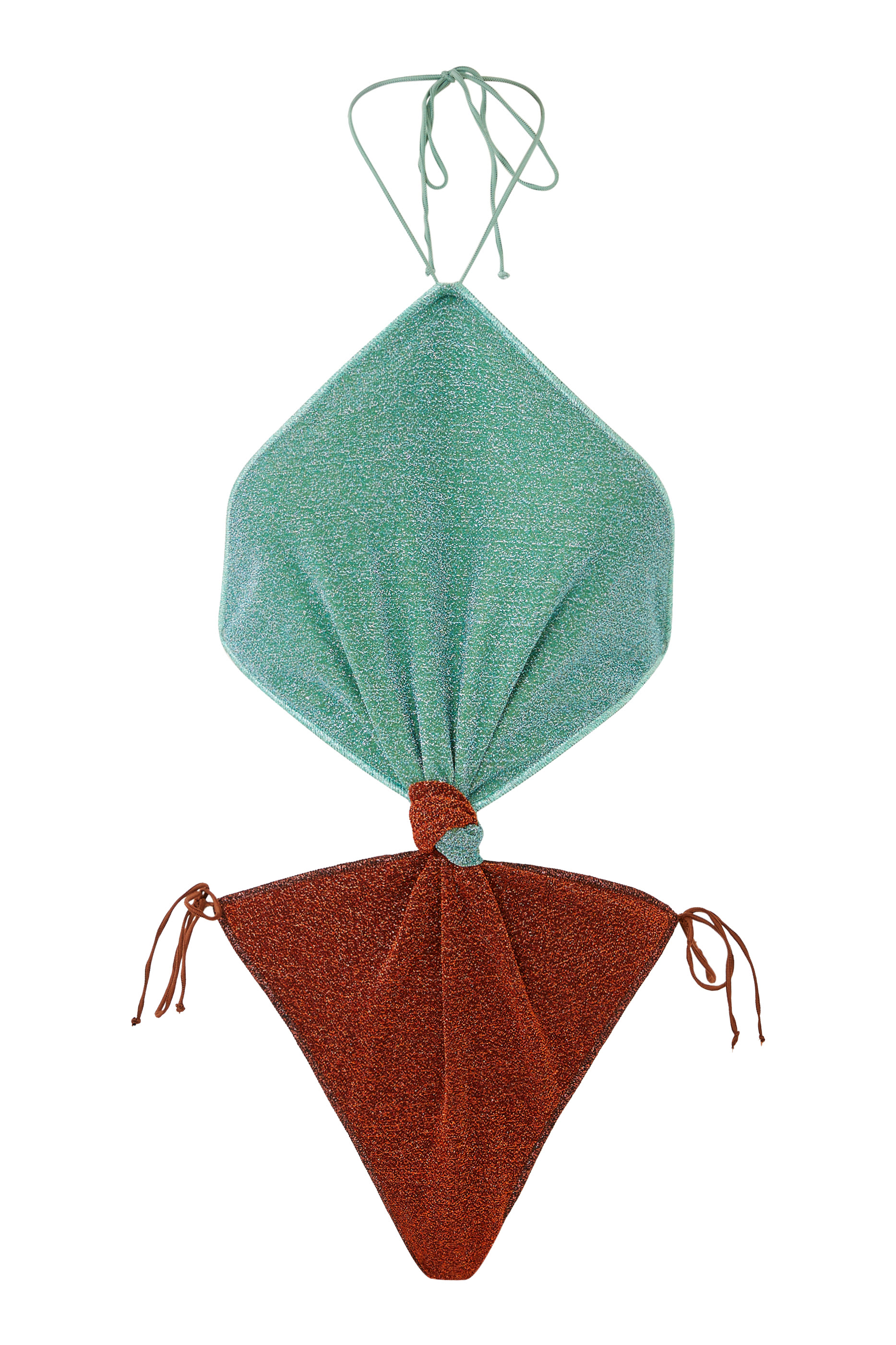 Lumière Bicolor Knot Maillot