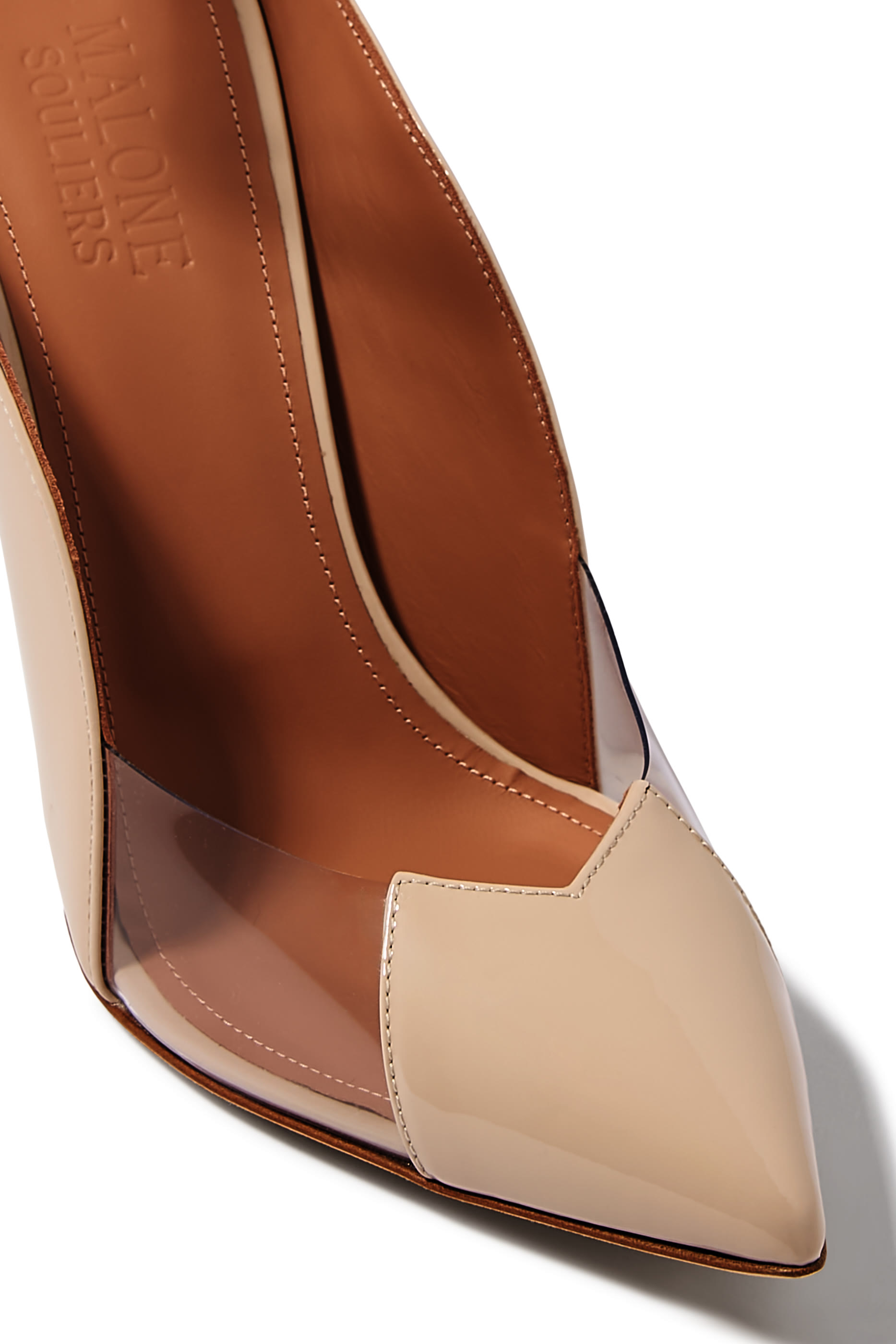 Malia Patent PVC 100 Pumps