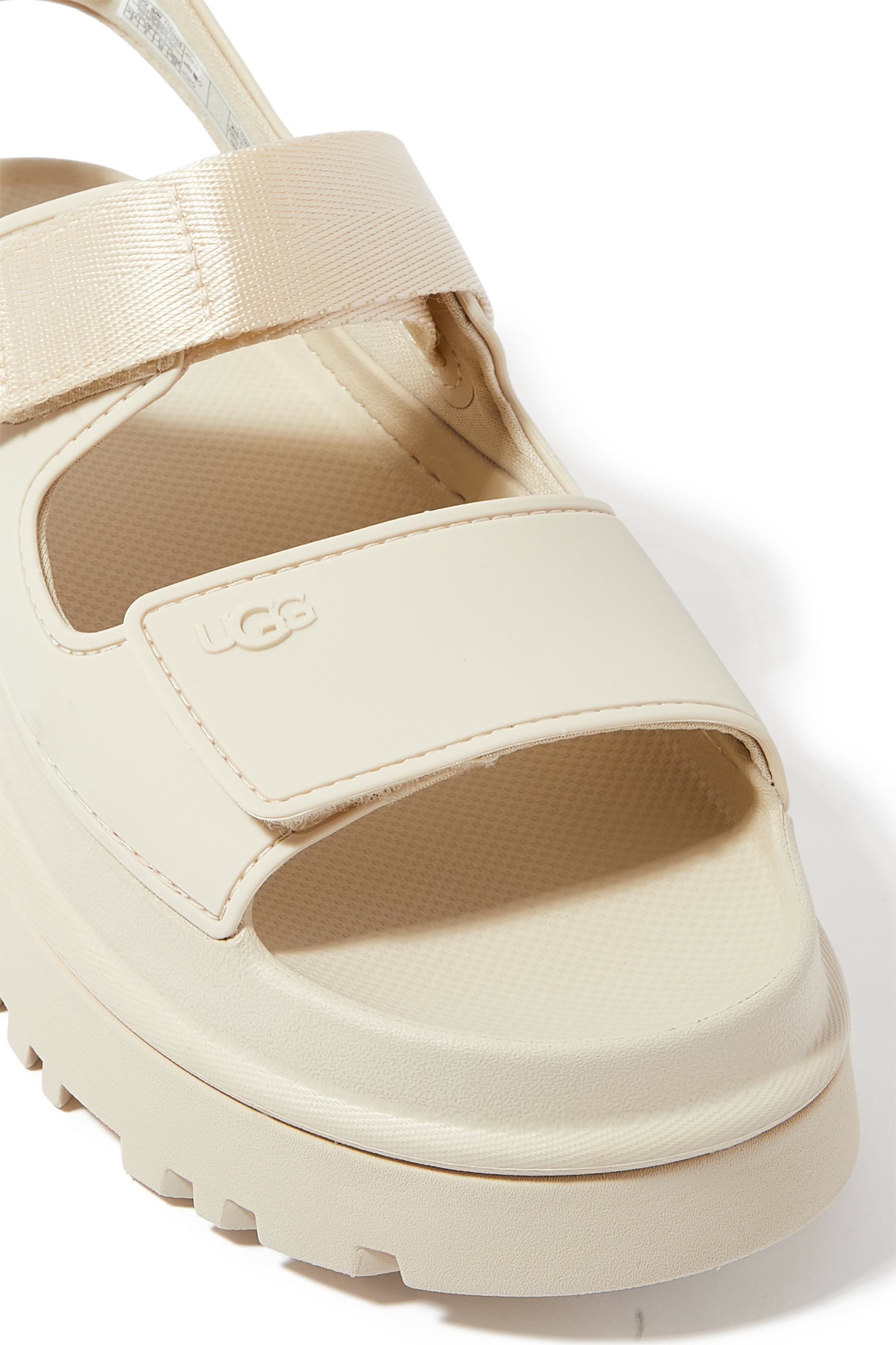 GoldenGlow Chunky Sandals