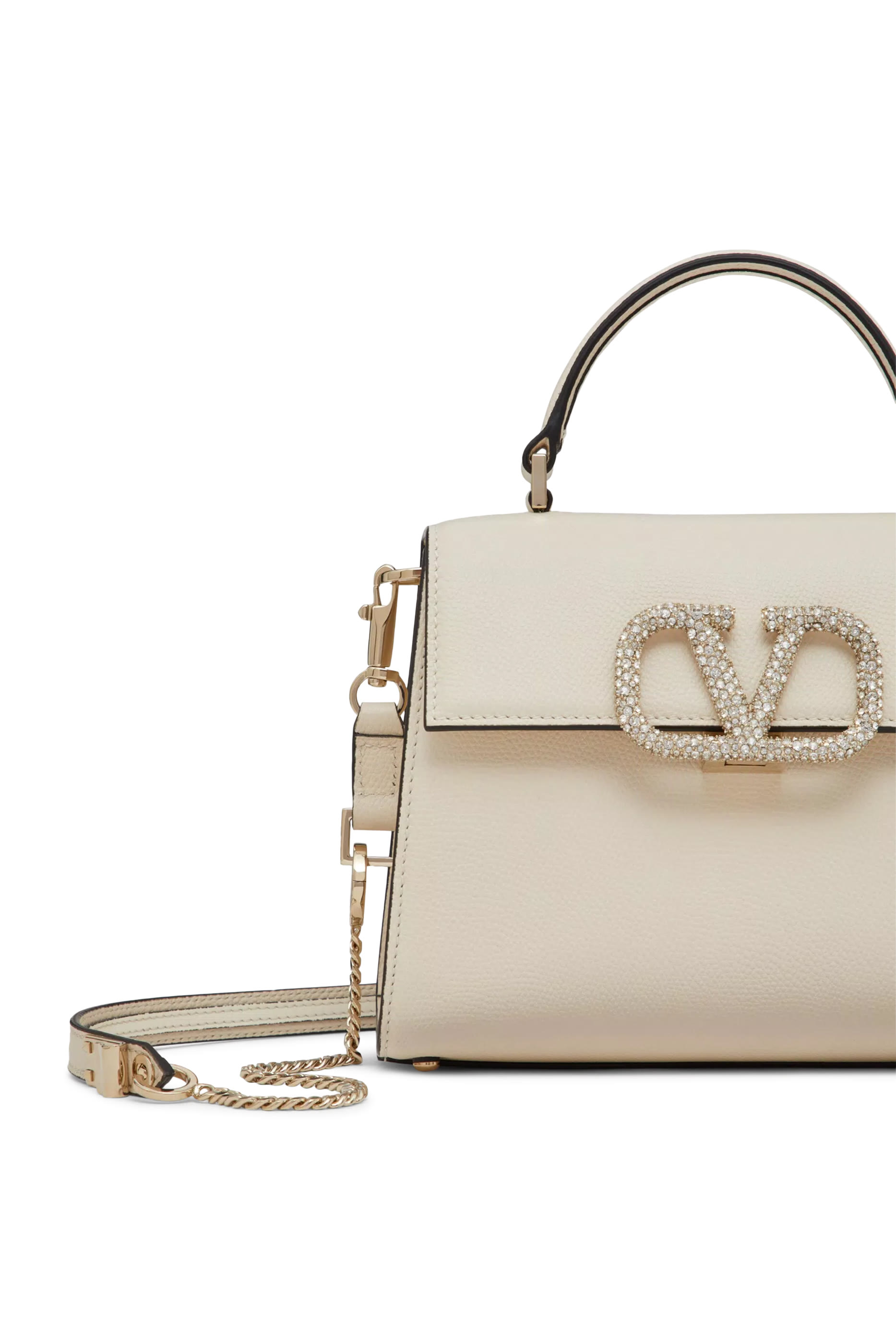 Small VSling Handbag with Jewel Logo 