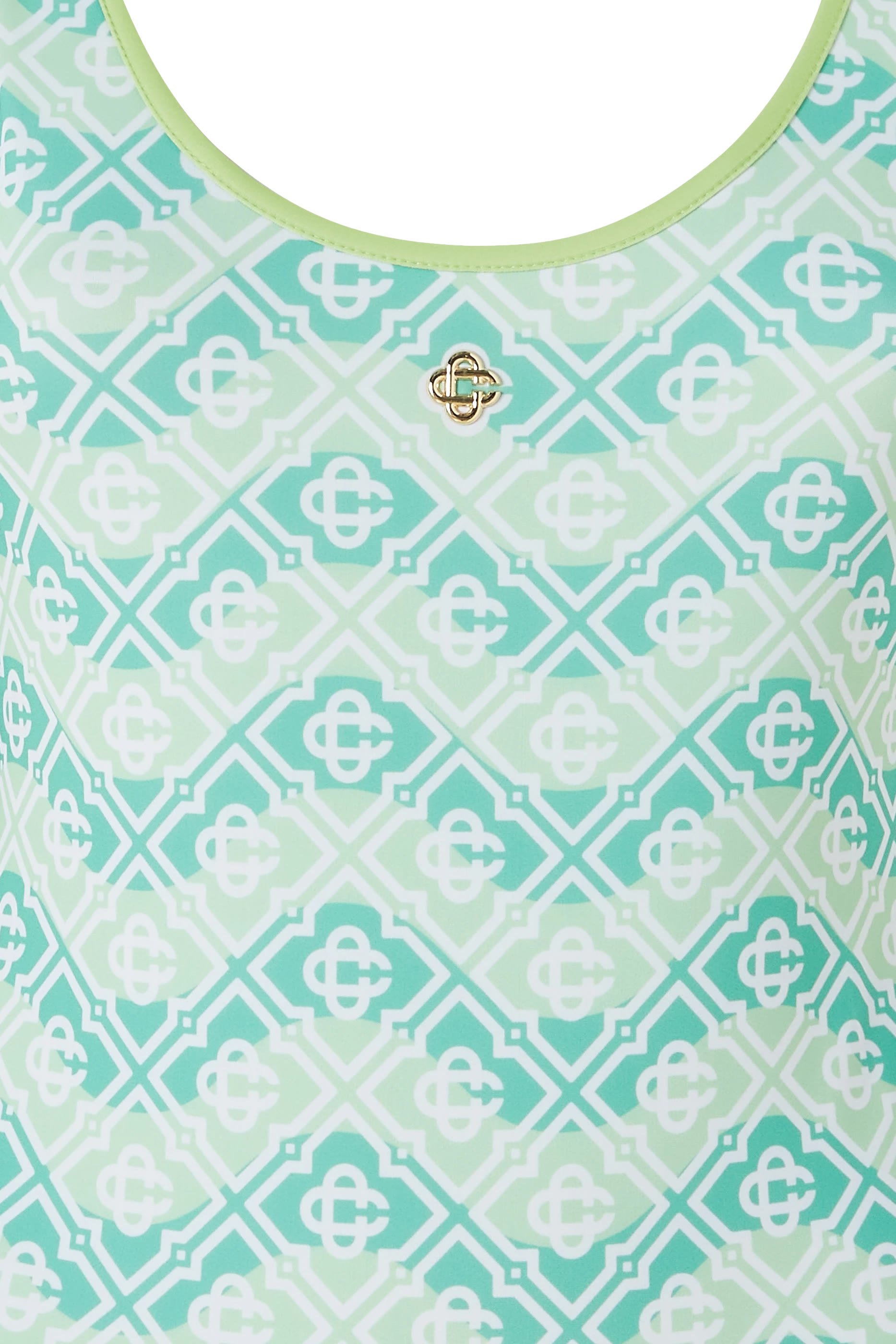  Wavy Monogram Swimsuit 