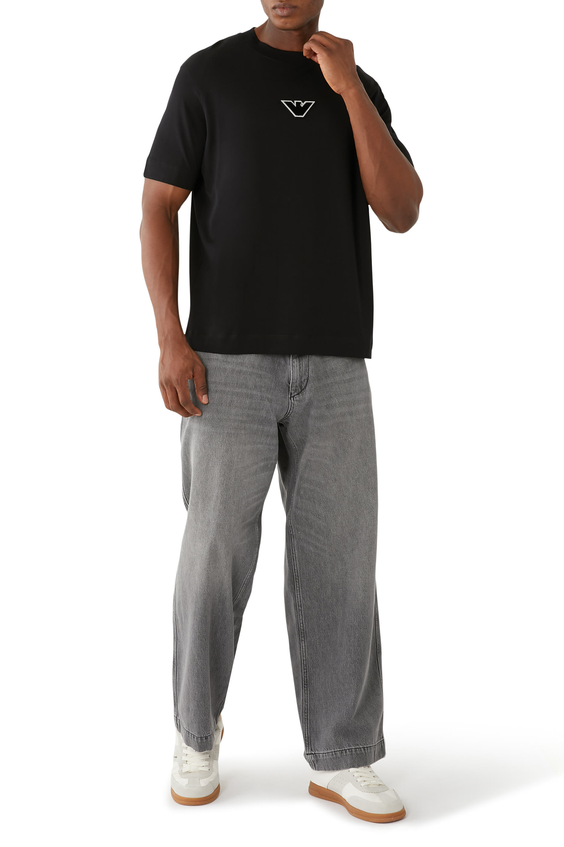 Eagle Logo Short-Sleeve T-Shirt