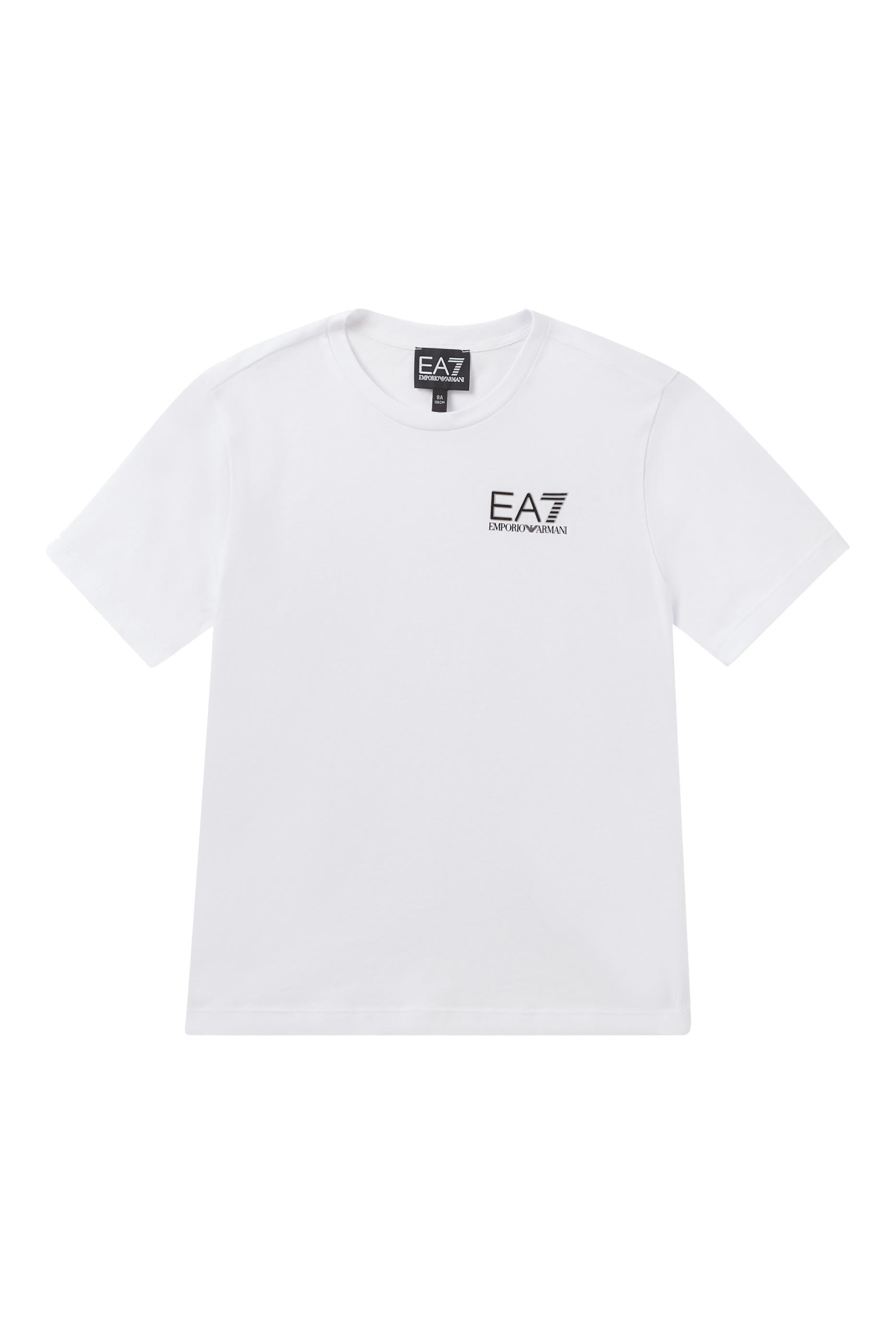 Kids EA7 Cotton T-Shirt