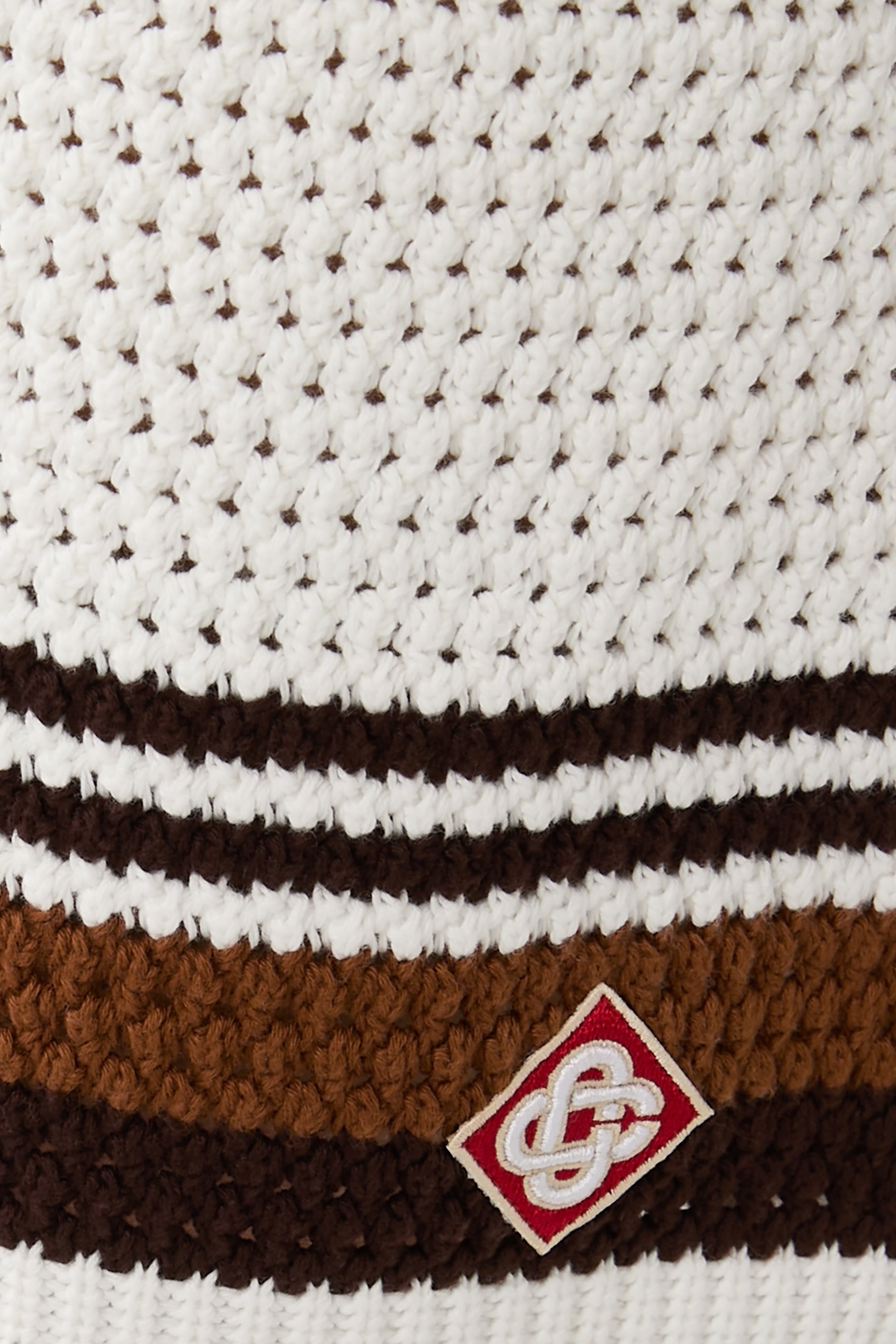 Tennis Stripe Crochet Shorts