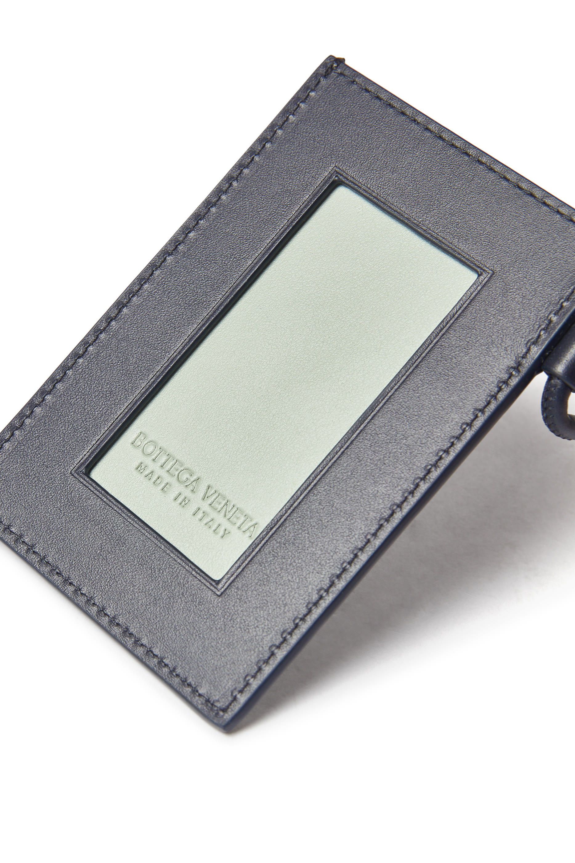 Intrecciato Badge Holder