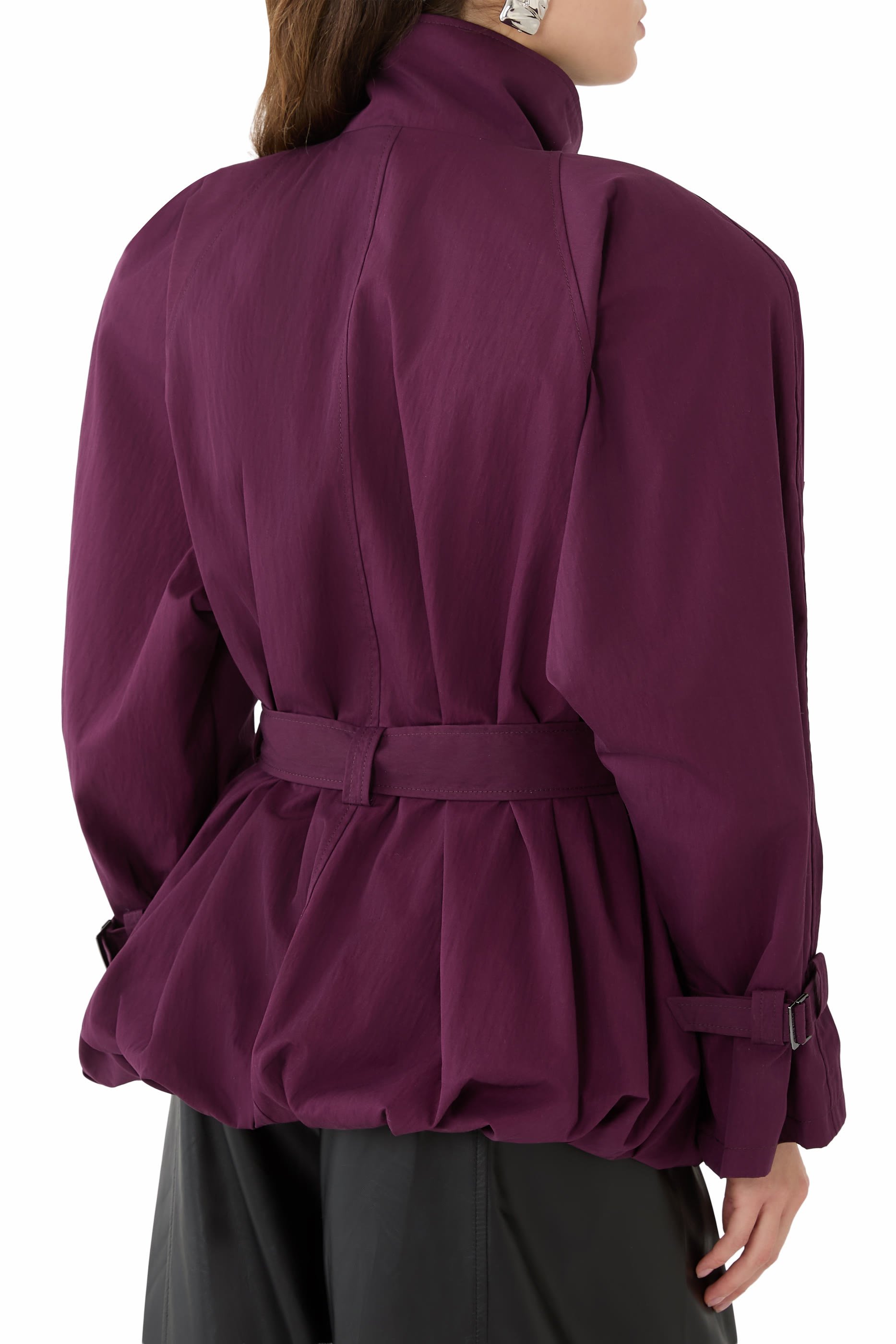 Belted Bubble Jacket