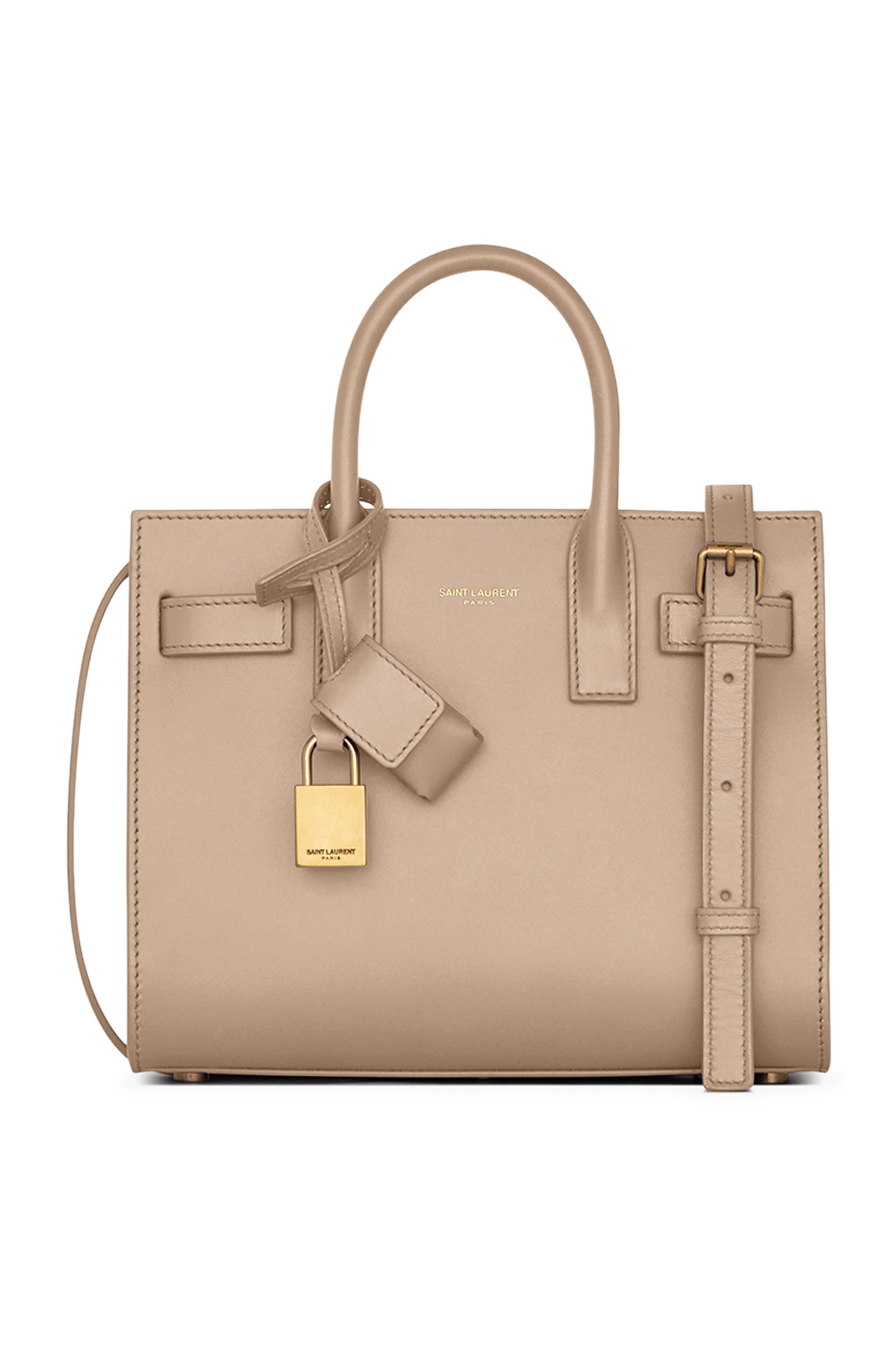 Sac De Jour Nano Smooth Leather Tote Bag