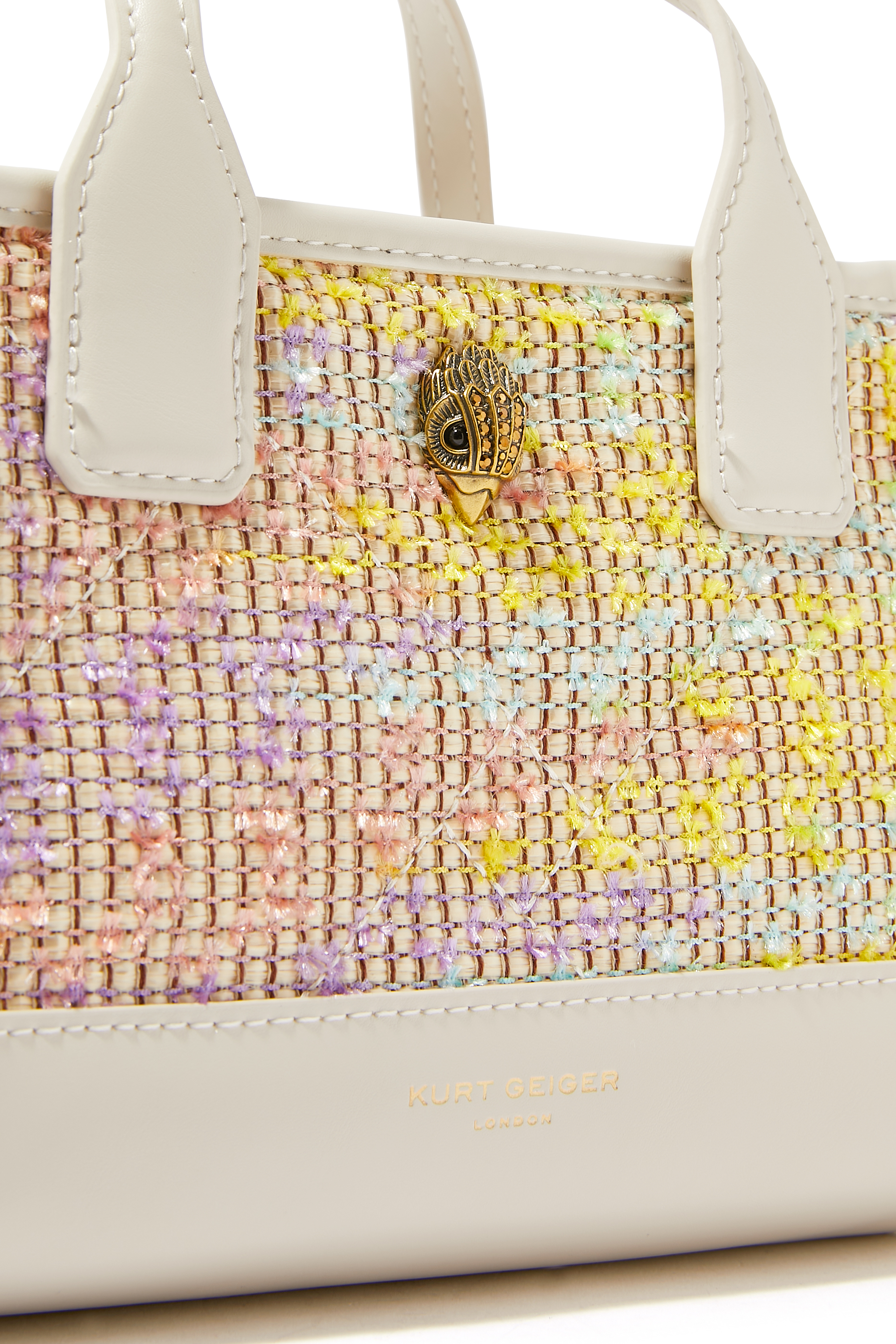 Raffia XS Shopper Tote Bag