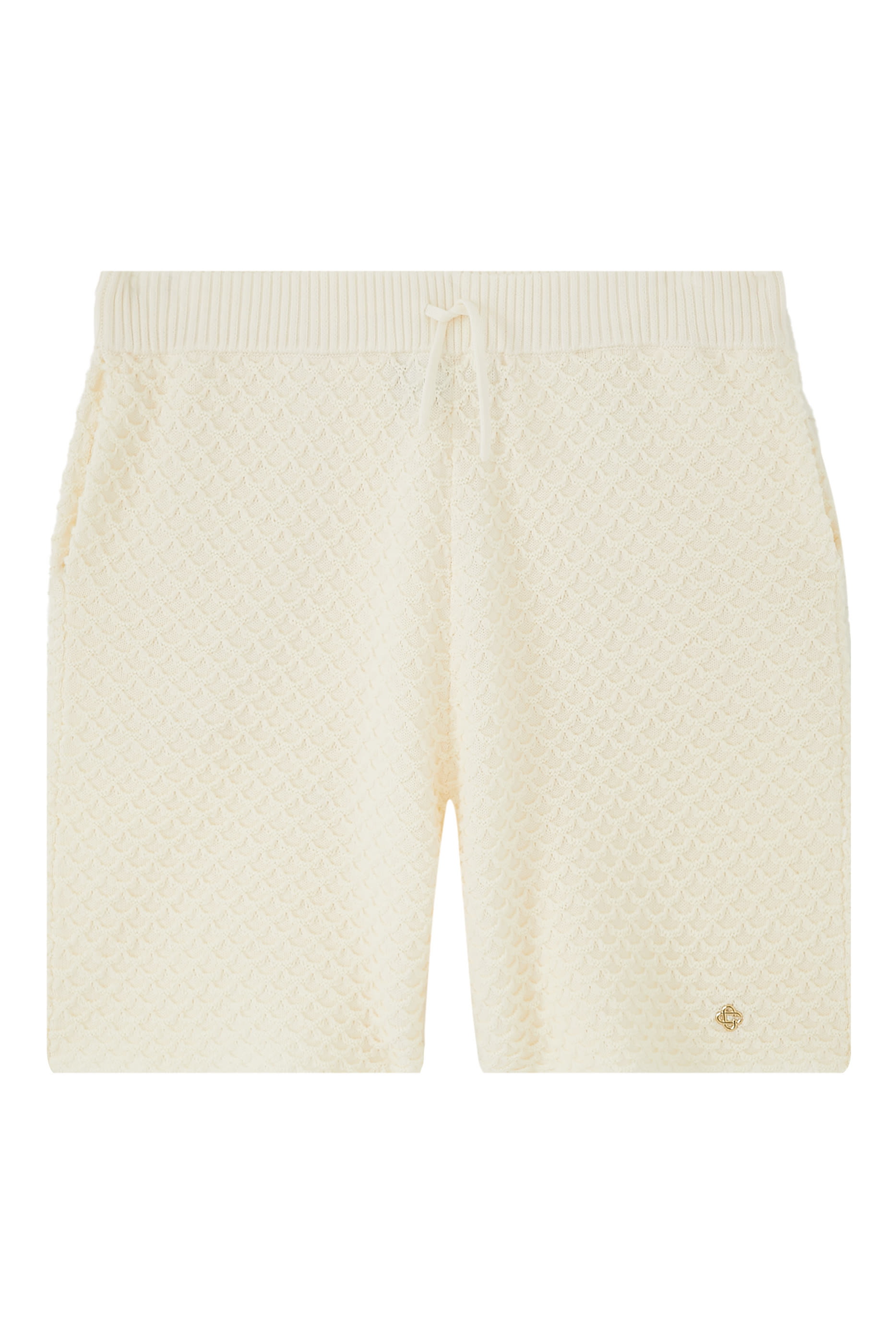 Textured Knitted Shorts