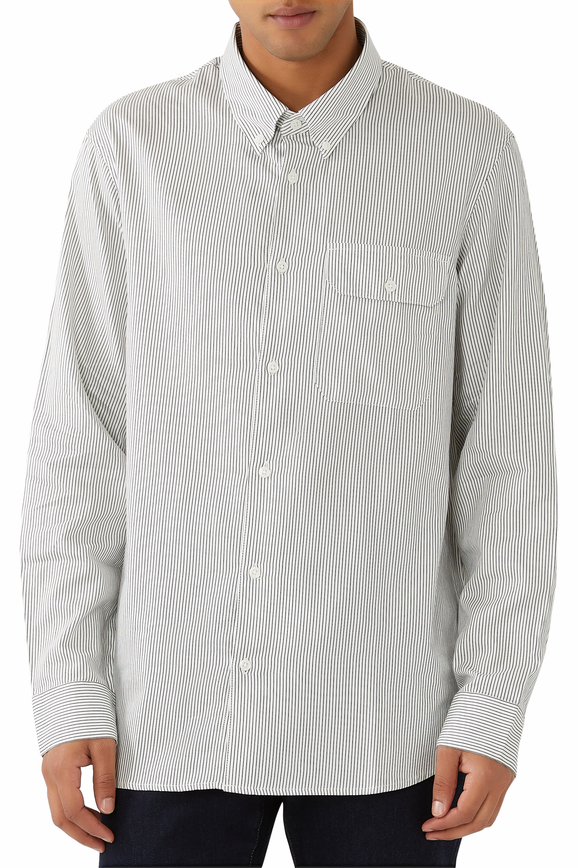 Button Down Stripe Shirt