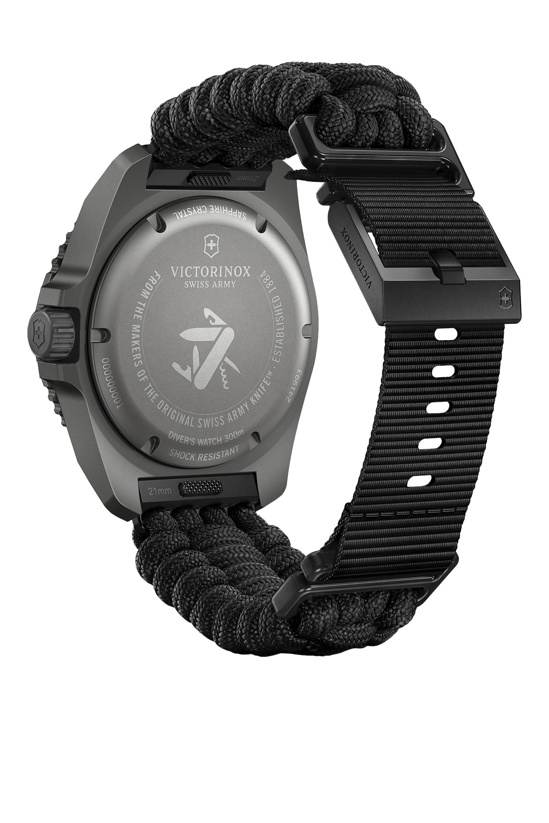 Dive Pro Quartz Watch, Paracord & Titanium