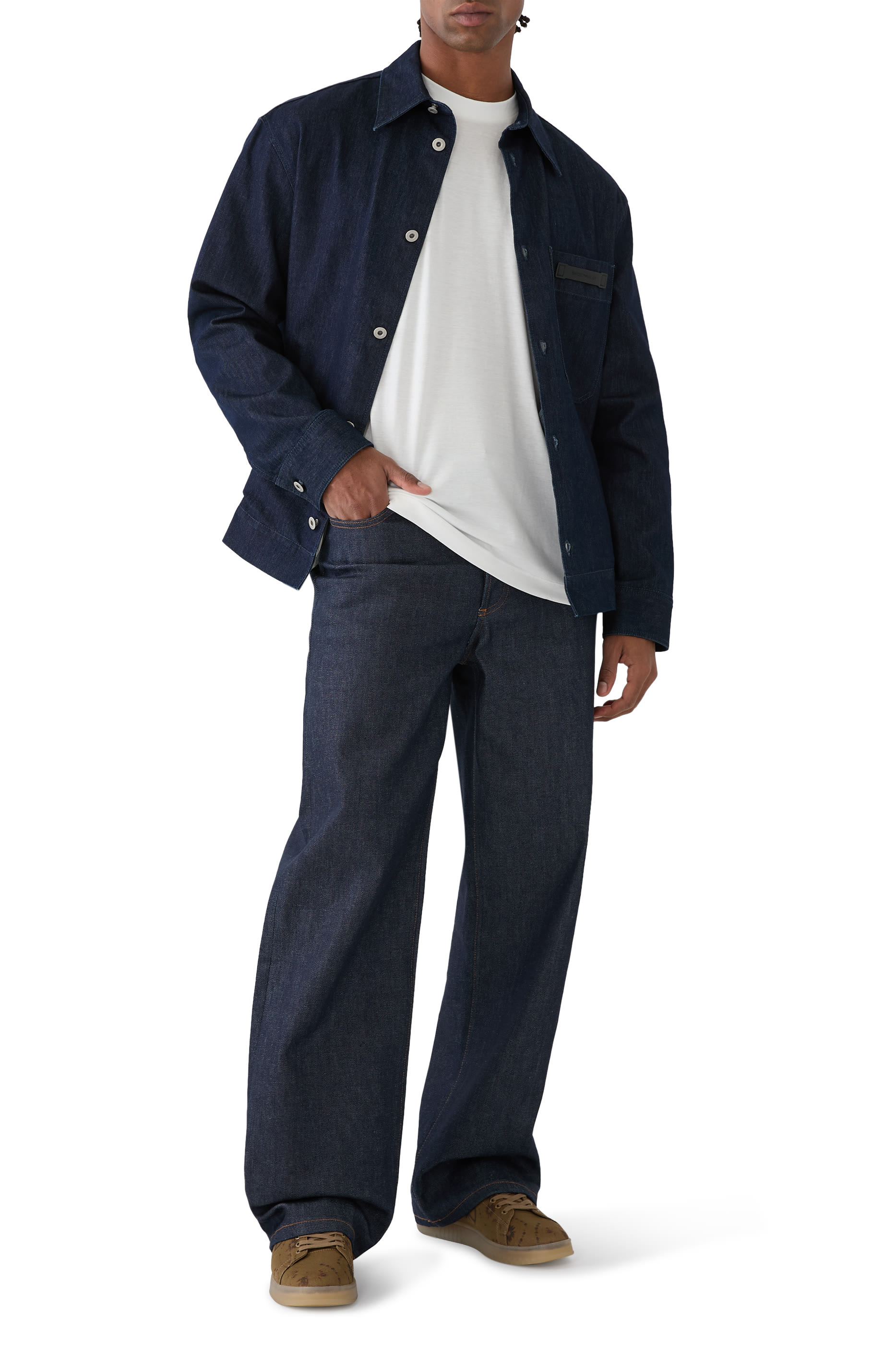 Oversized Micro Patch T-Shirt