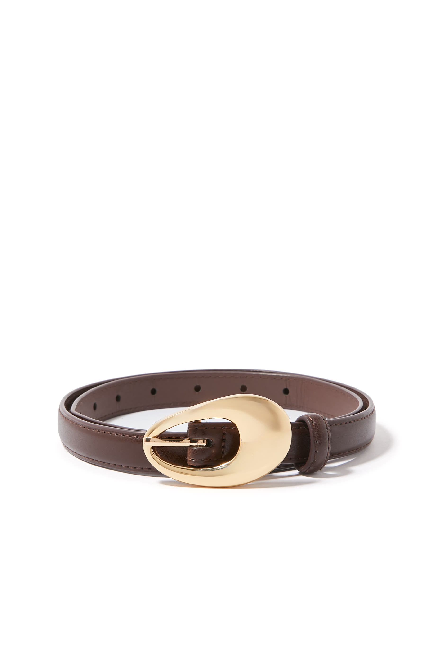 Oval Buckle Belt