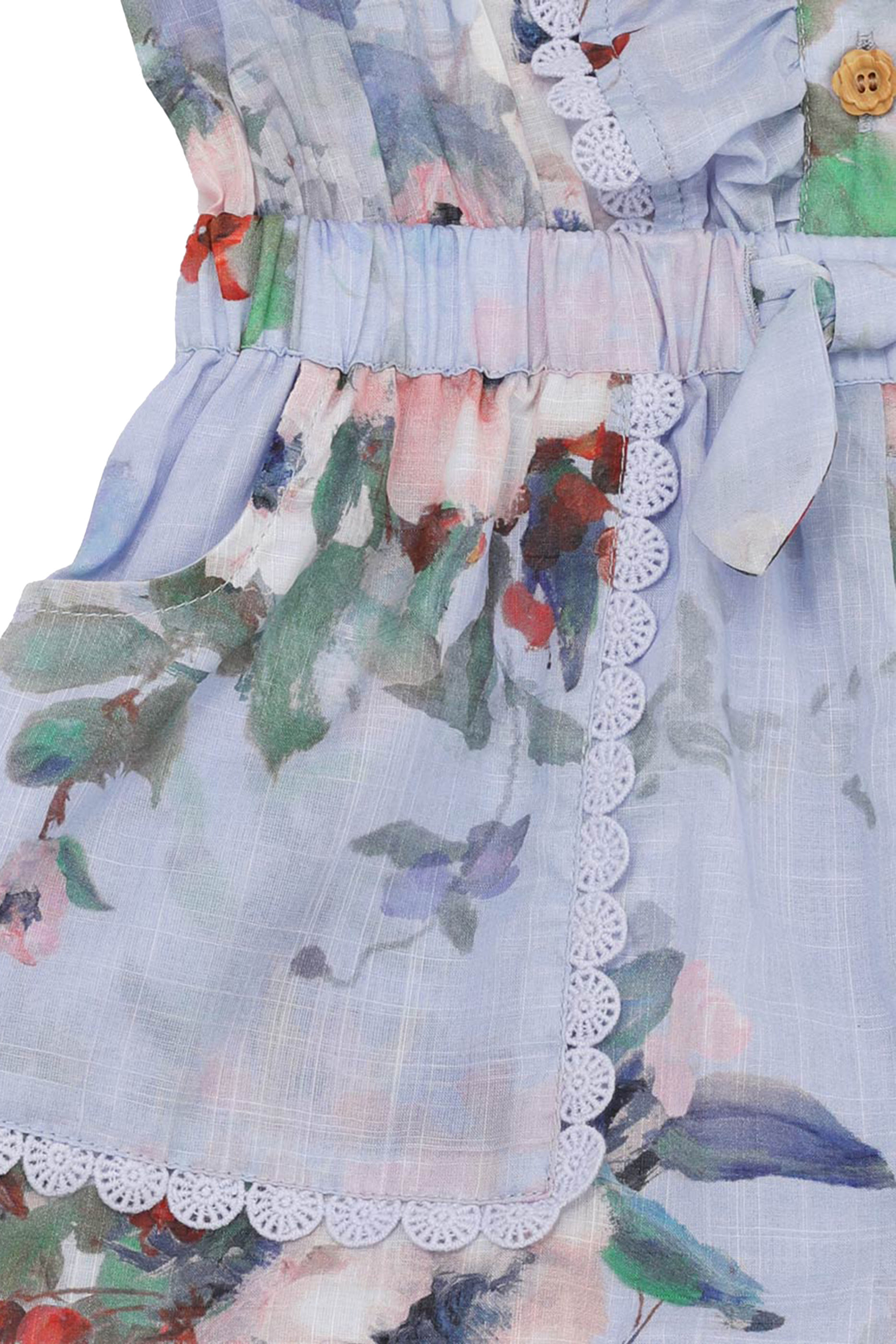 Kids Everley Frill Playsuit