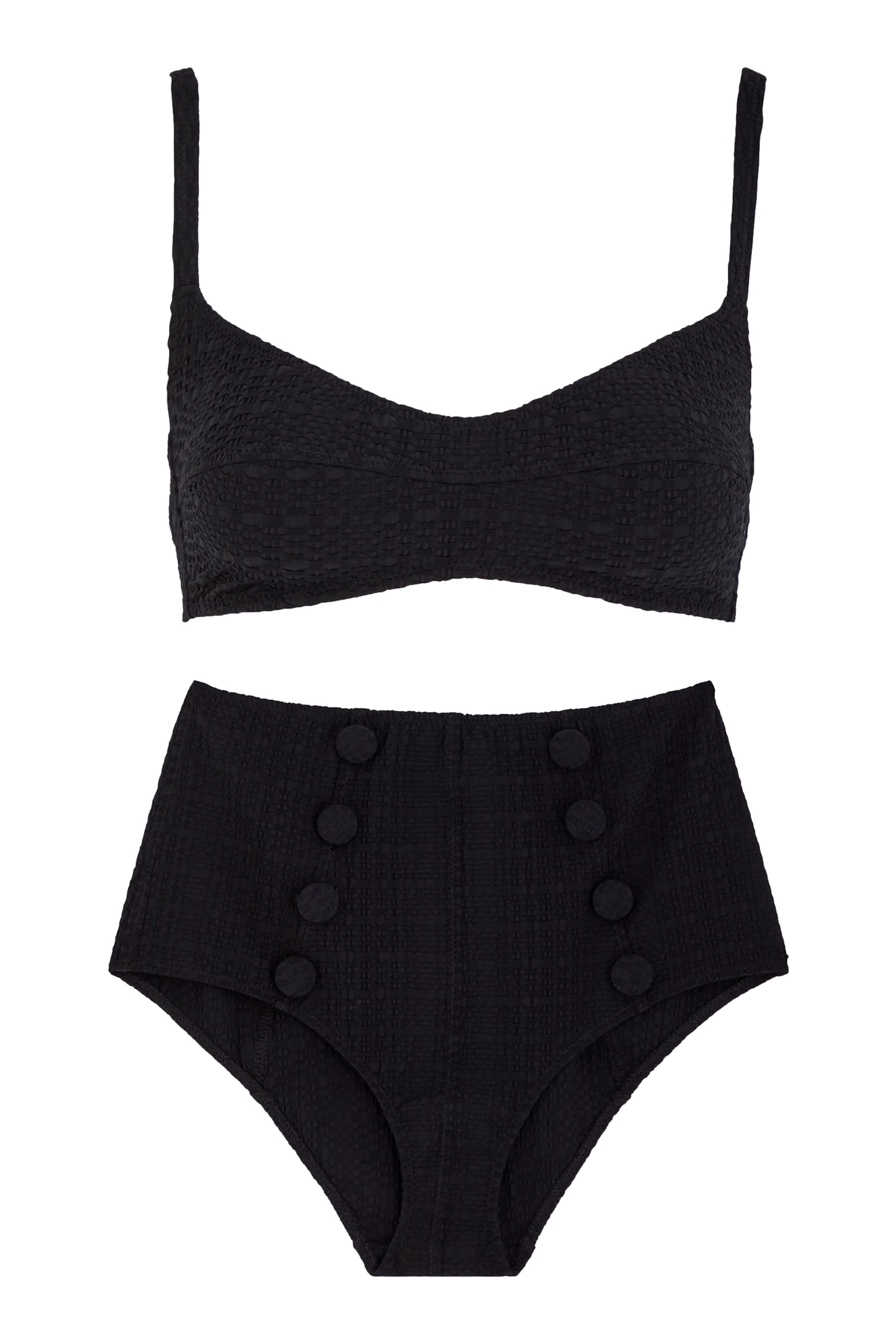 Balconette High-Waist Bikini Set