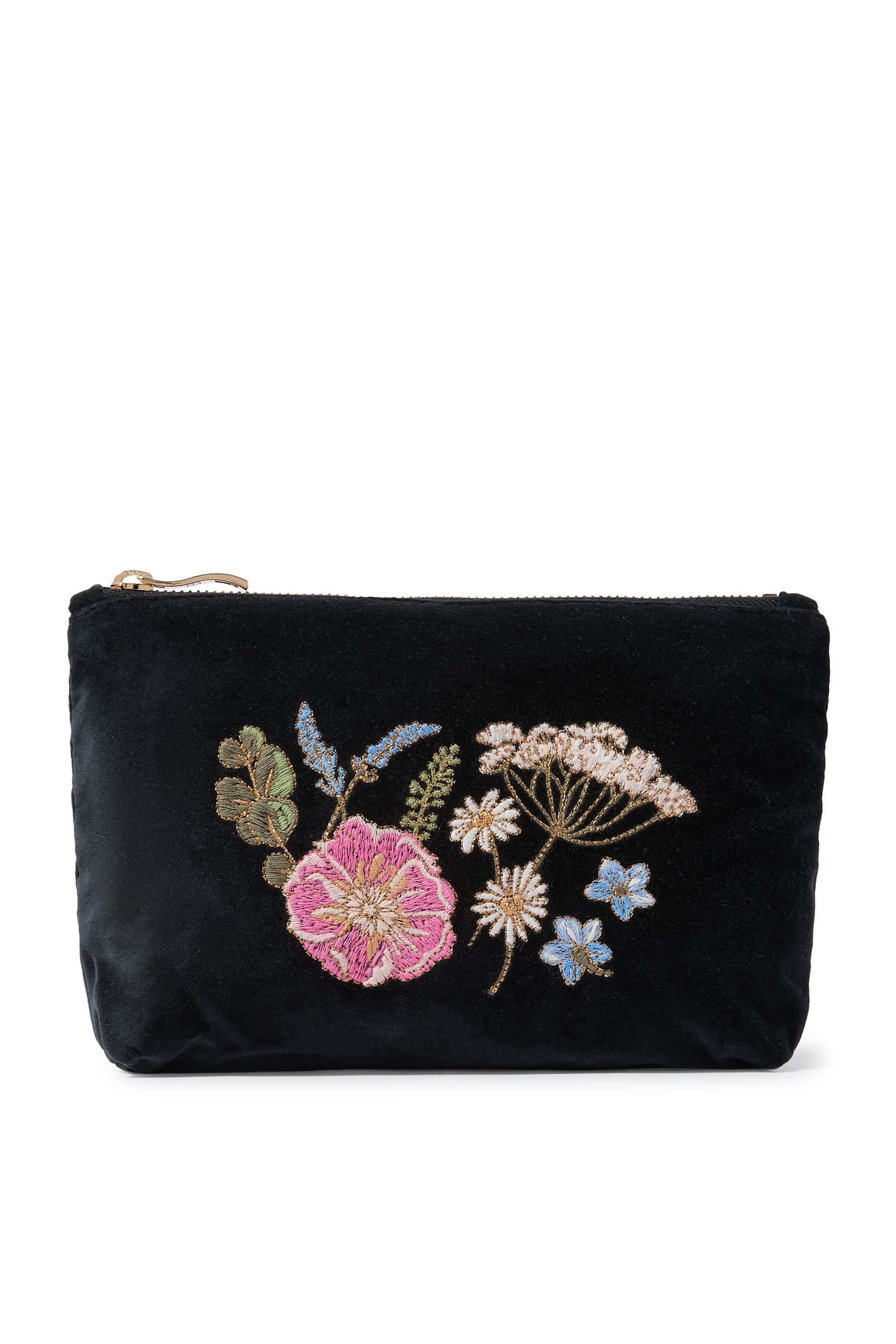 Pressed Flowers Mini Pouch