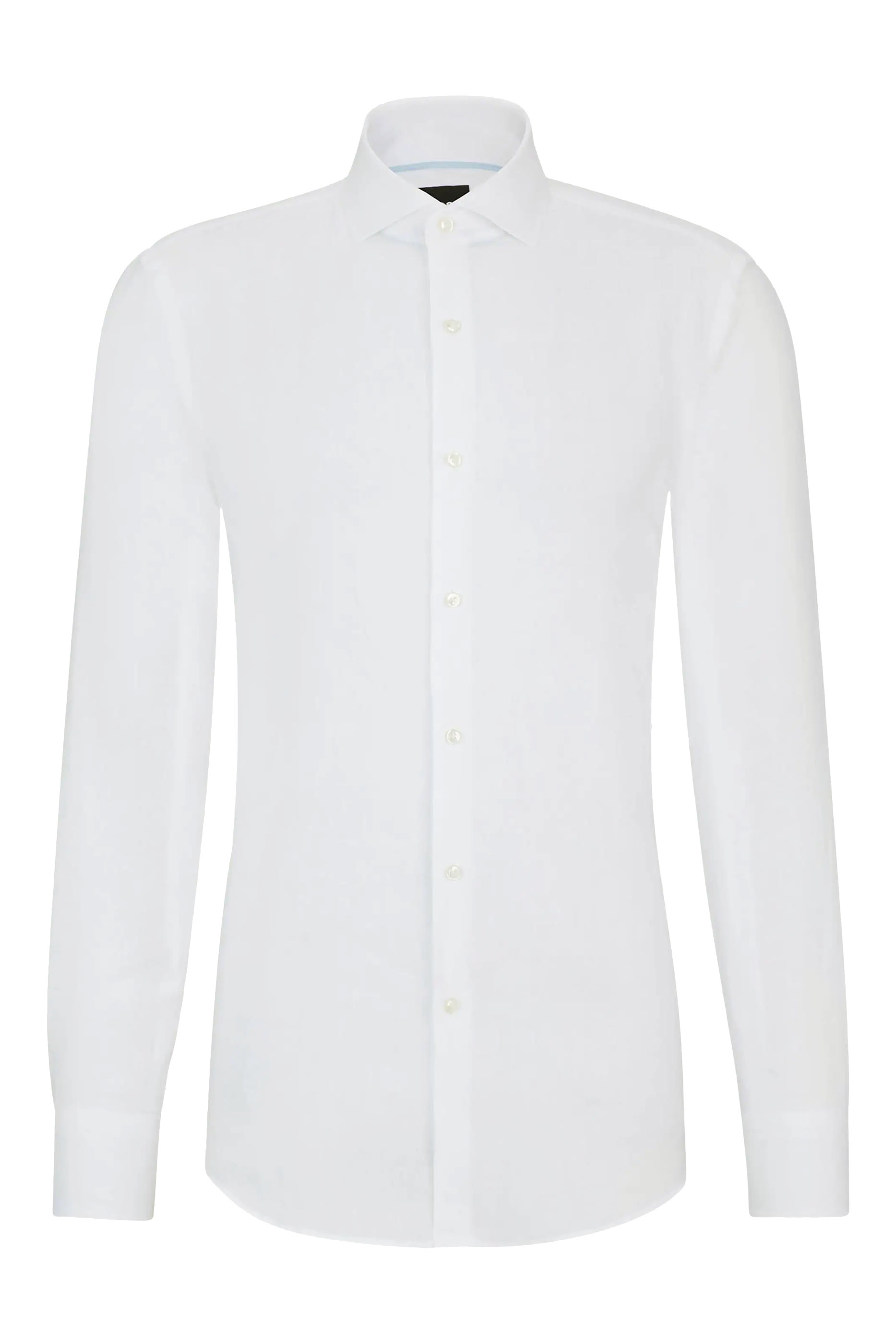 Slim-Fit Stretch Cotton Shirt