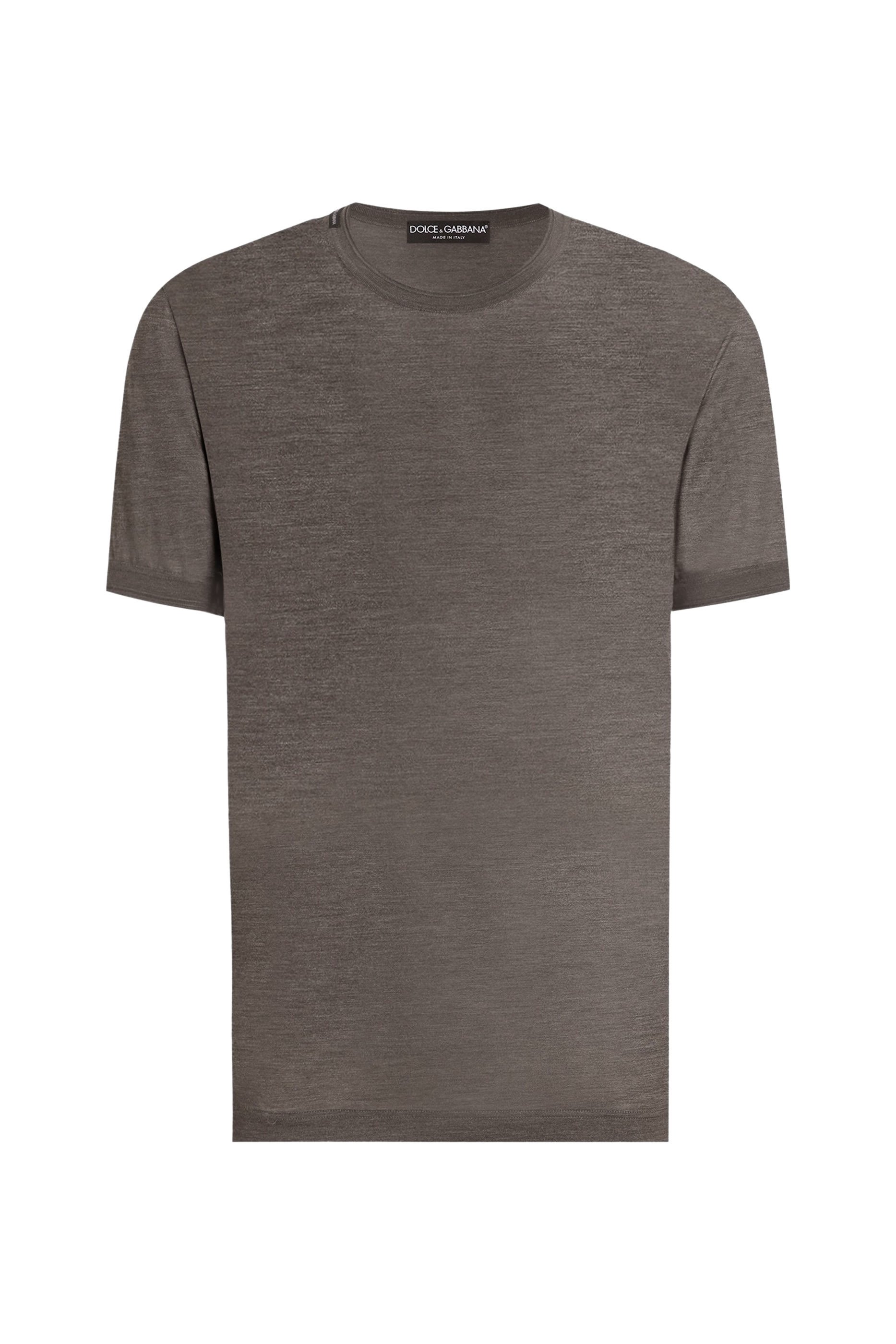 Short Sleeves Silk T-Shirt