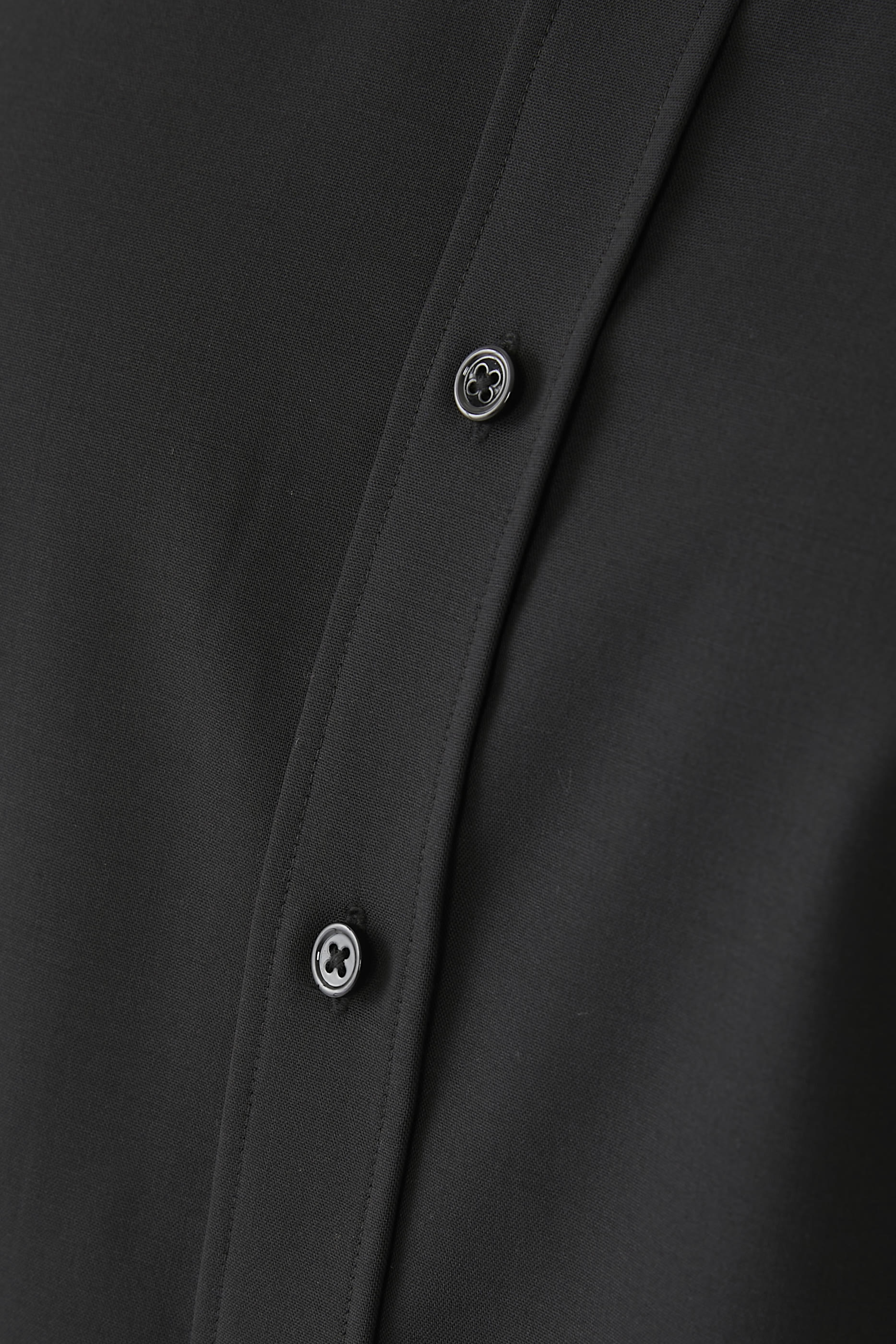 Hugh Shirt in Stretch Wool