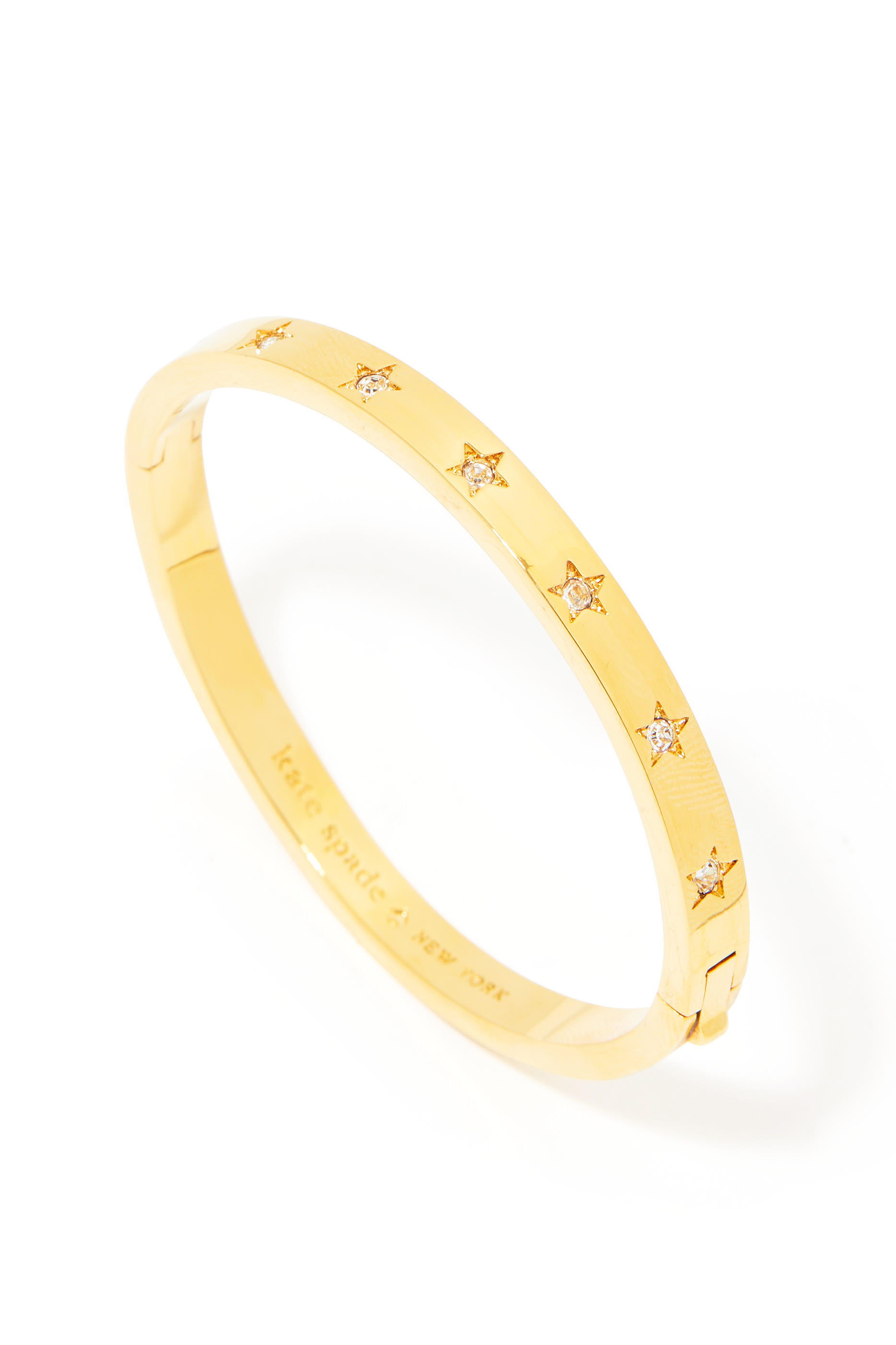 Set In Stone Star Hinged Bangle