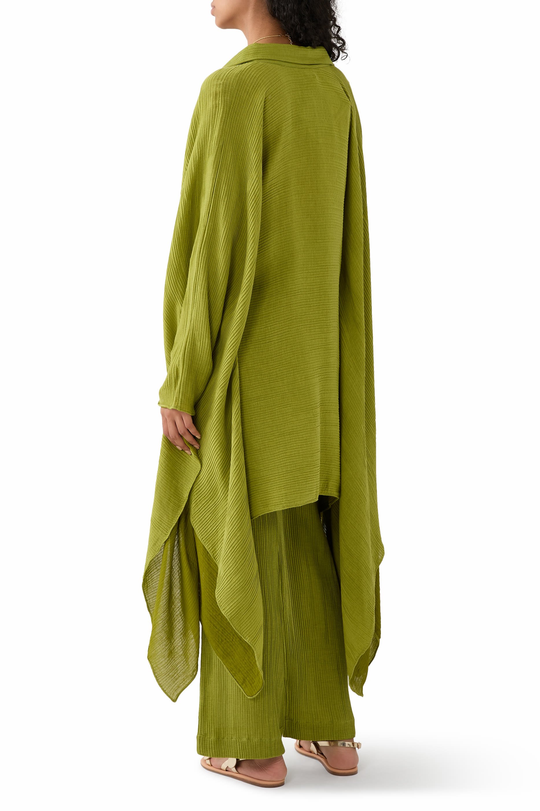 Guadalupe Pleated Kaftan