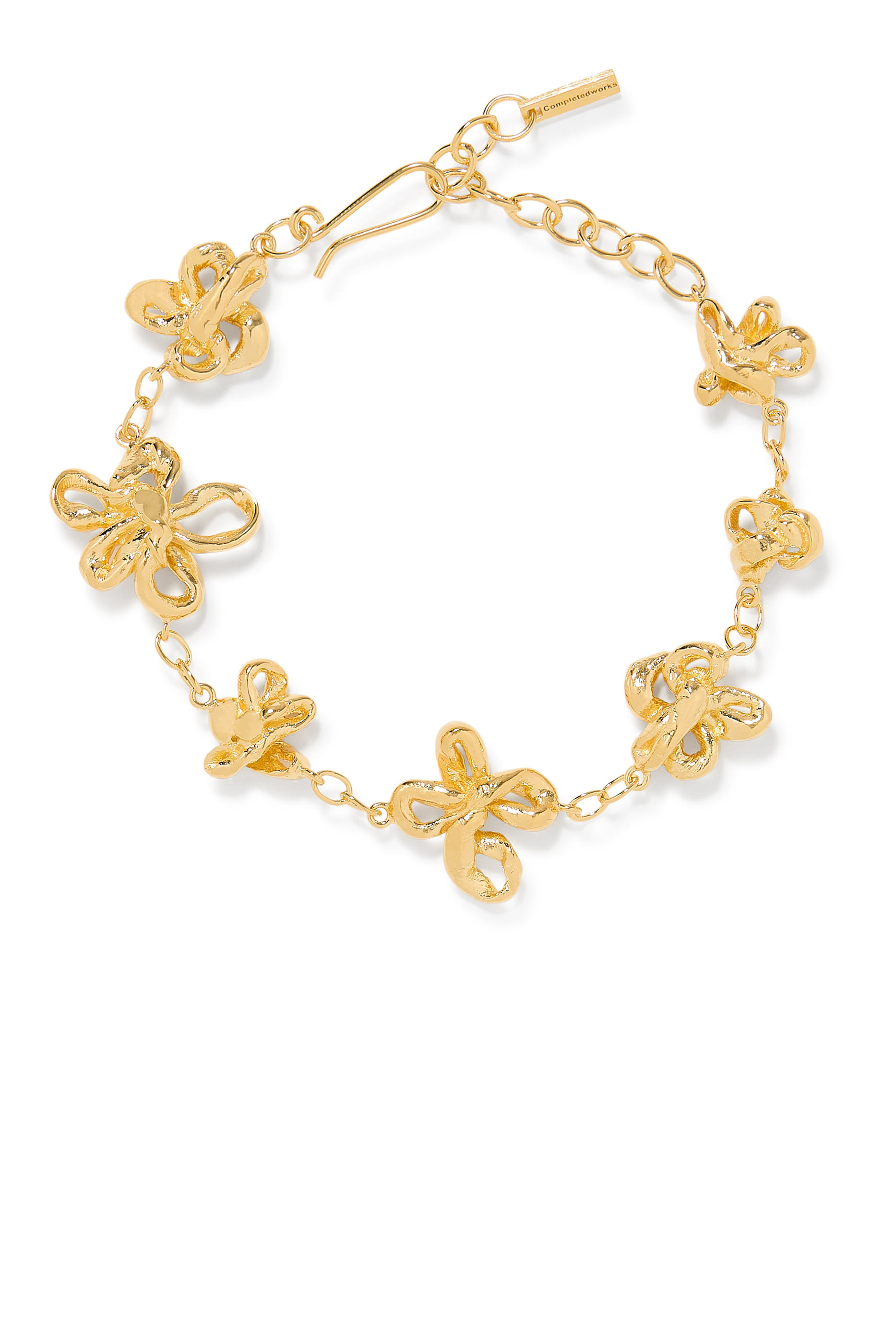 The Past Within The Present Bracelet, 18K Yellow Gold-Plated Brass