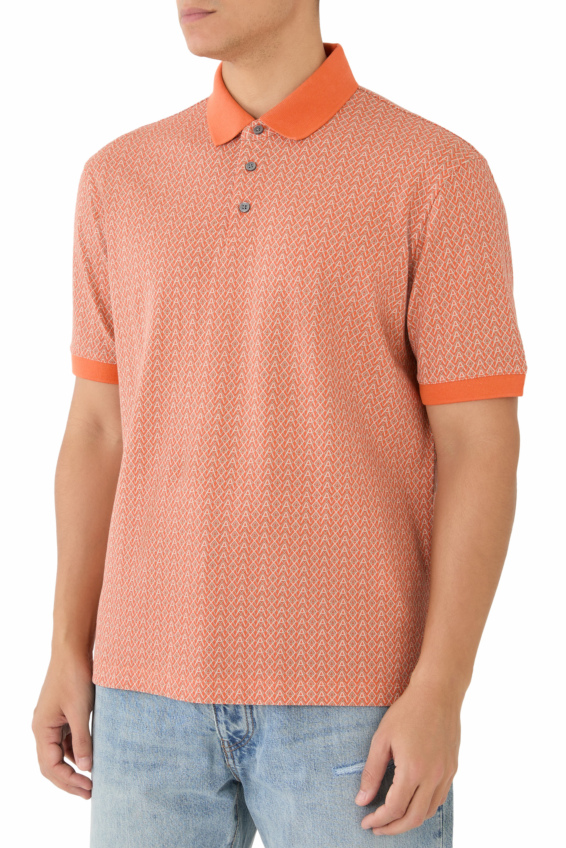 AX Print Polo Shirt