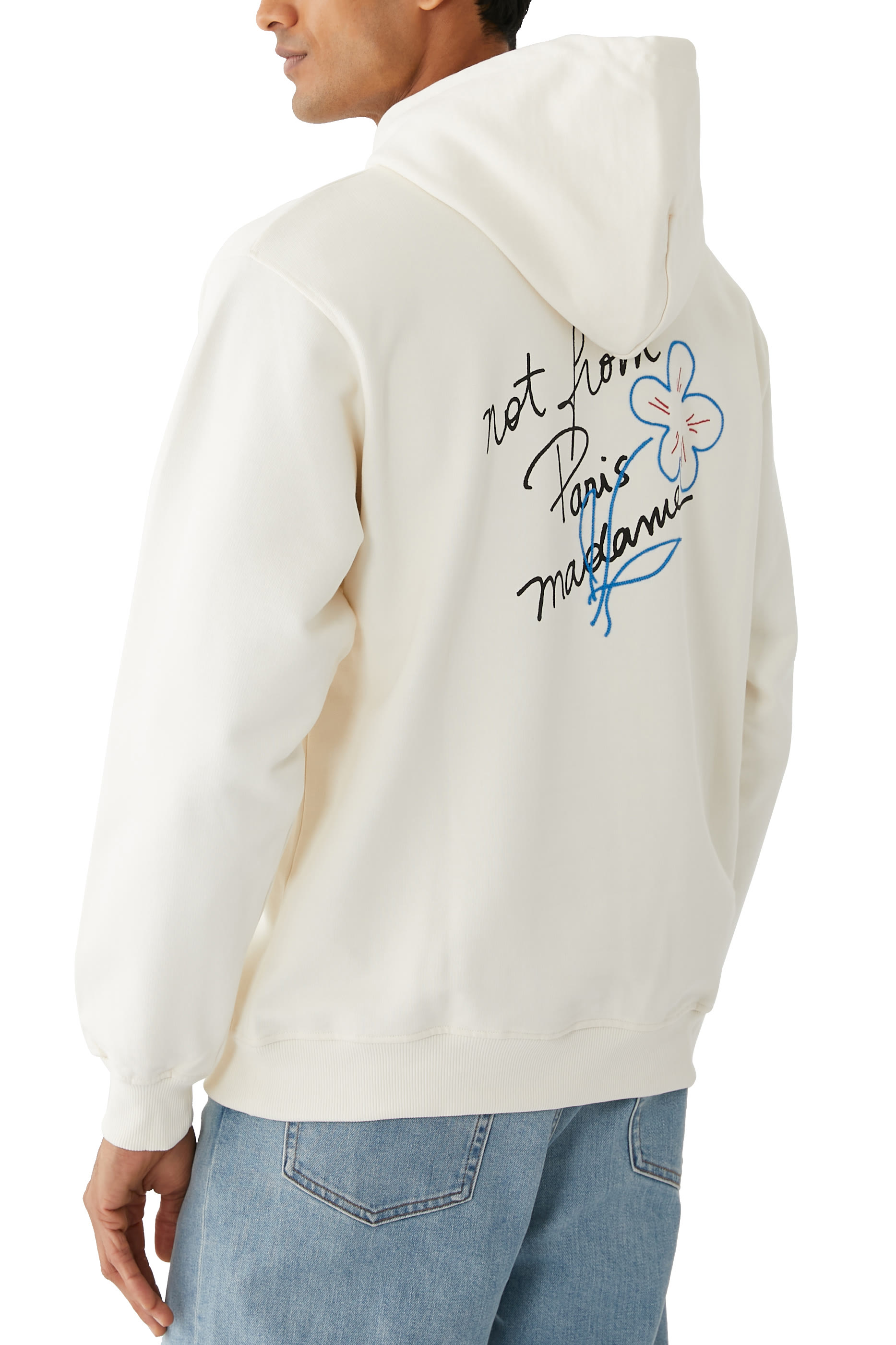 Le Hoodie Slogan Esquisse Sweatshirt