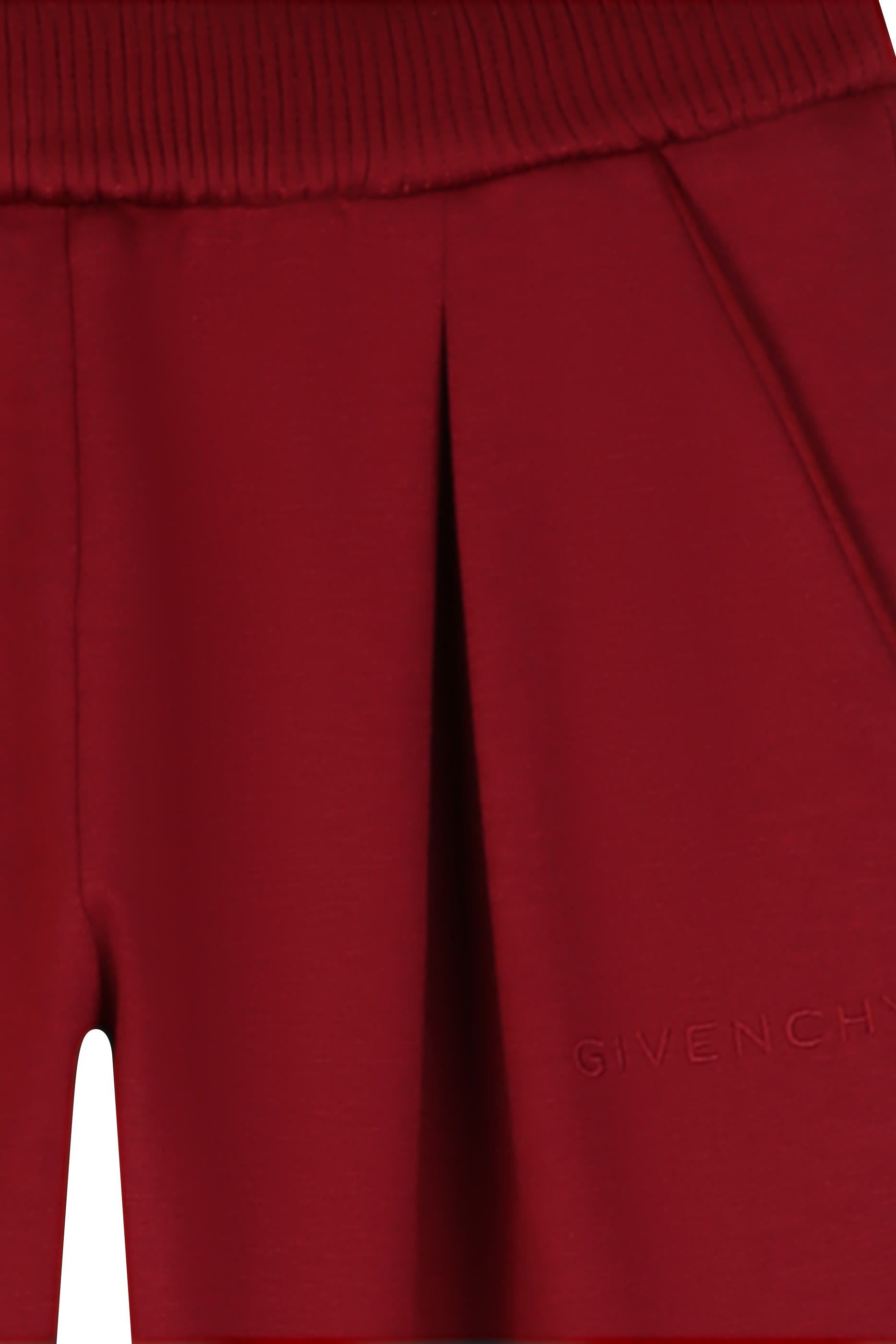 Kids Pleated Logo-Embroidered Track Pants