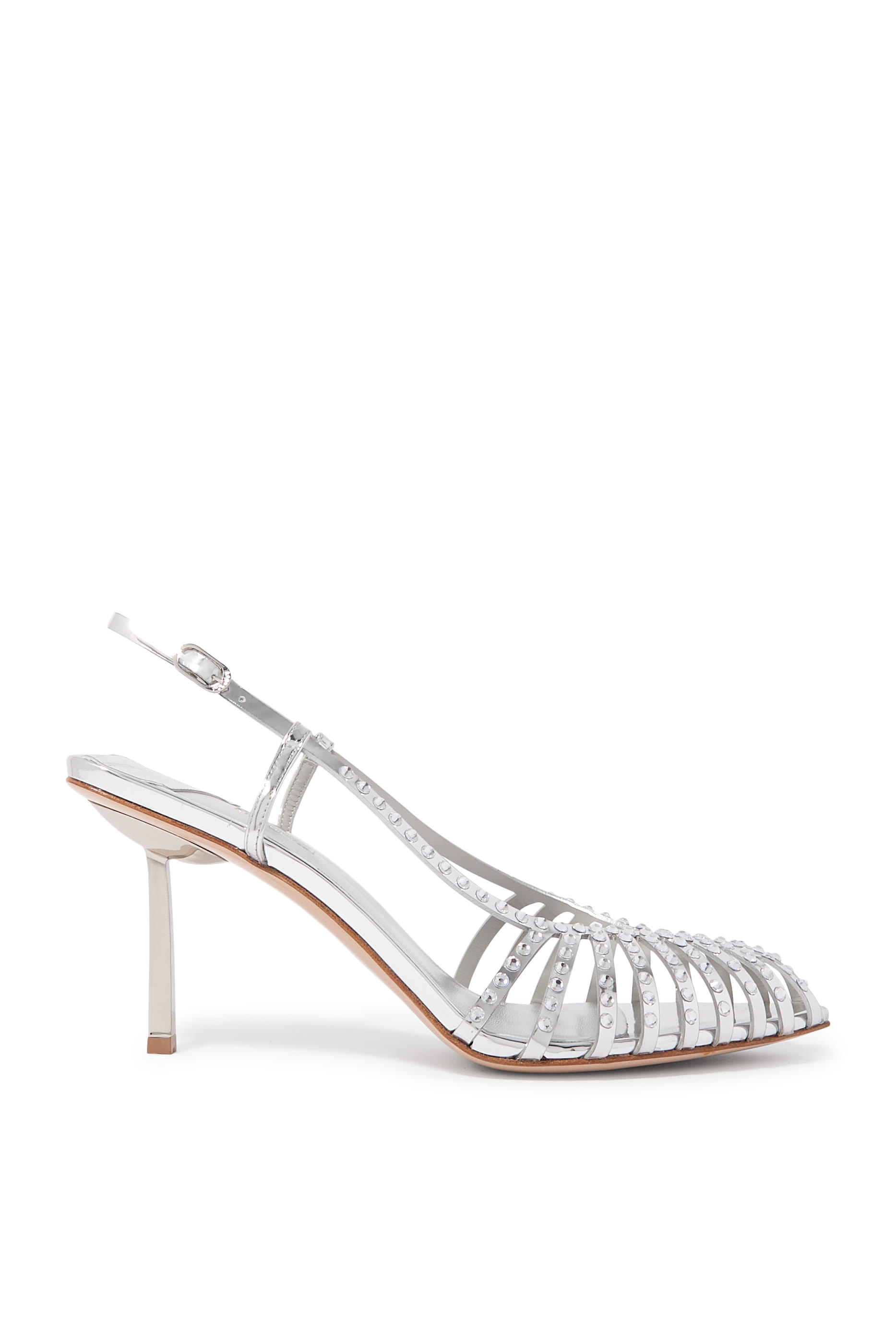 Strapped 80 Slingback Pumps