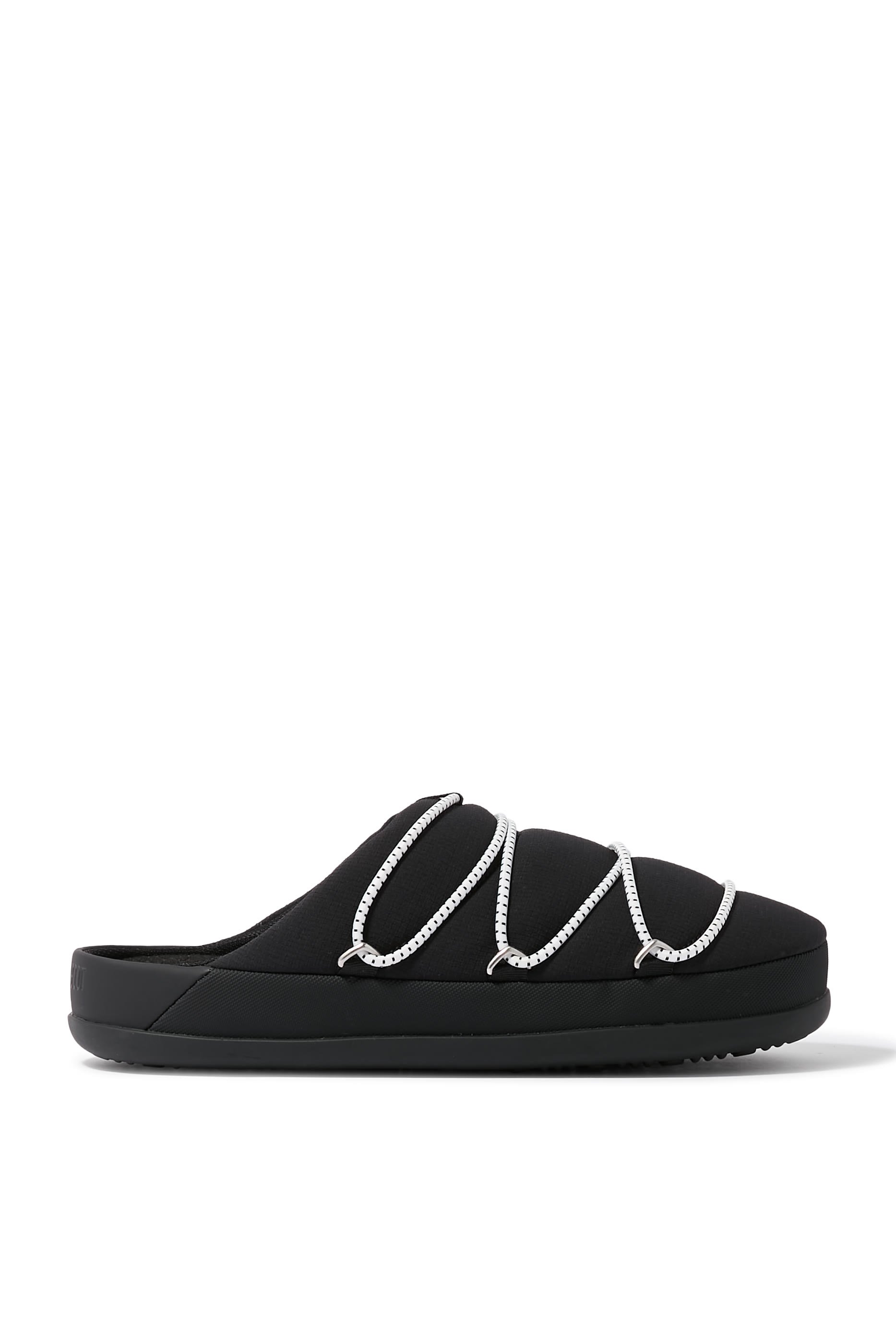 Criss-Cross Lace Soft Slippers