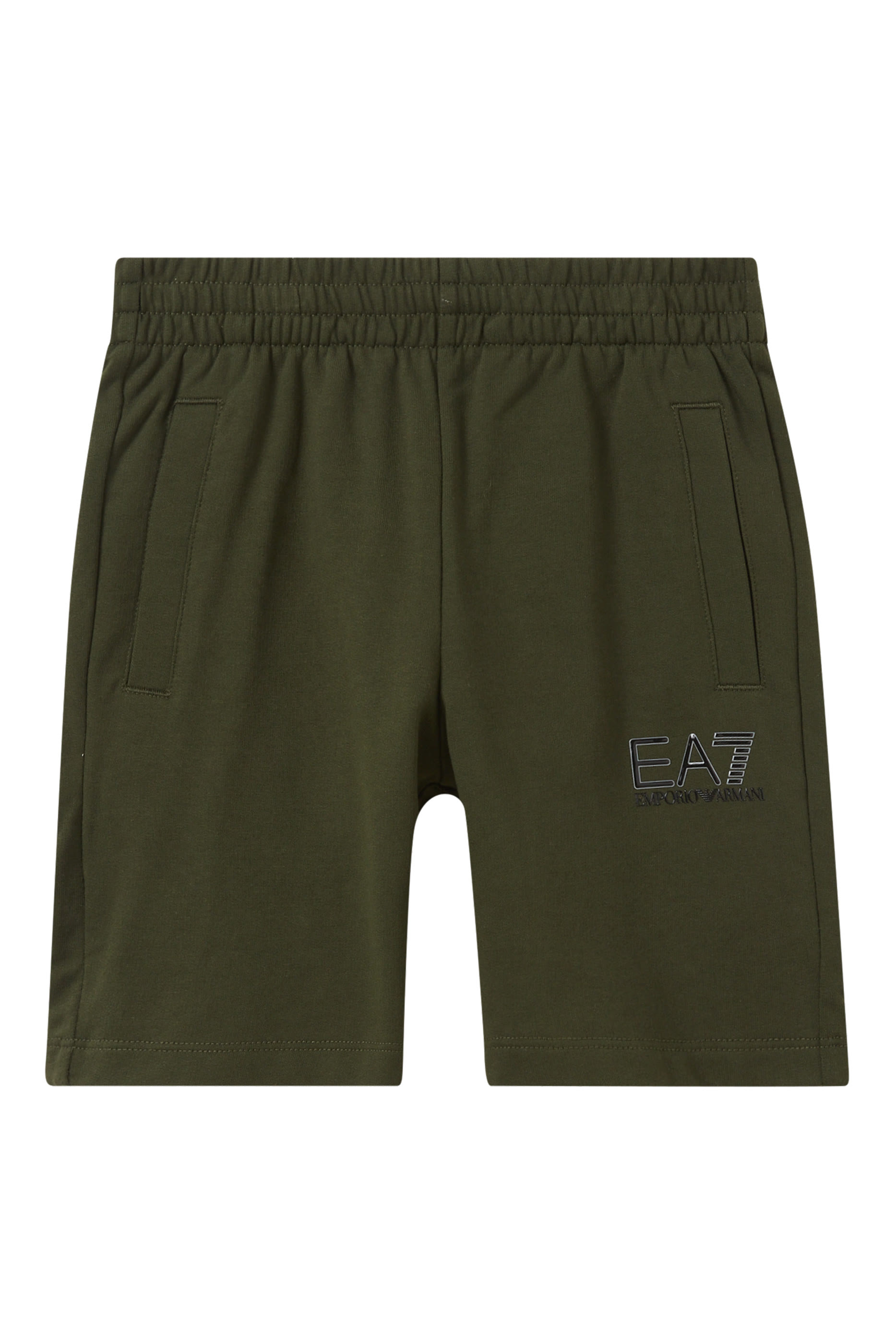 Kids EA7 Cotton Shorts