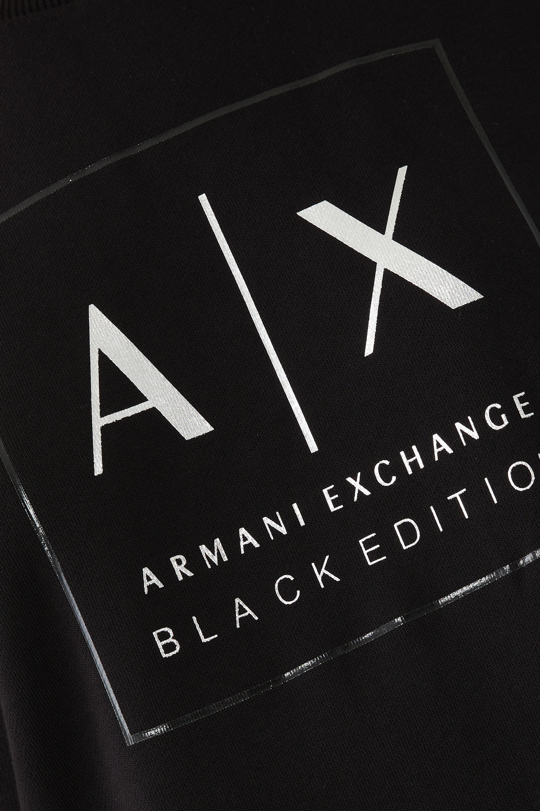 AX Logo Quater Sleeves Short Dress