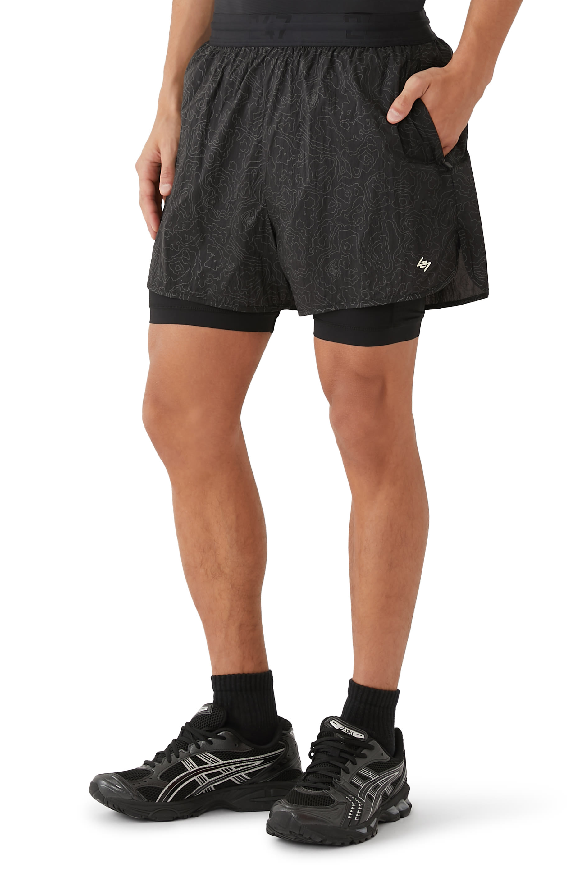 247 Contour 2-In-1 Run Shorts