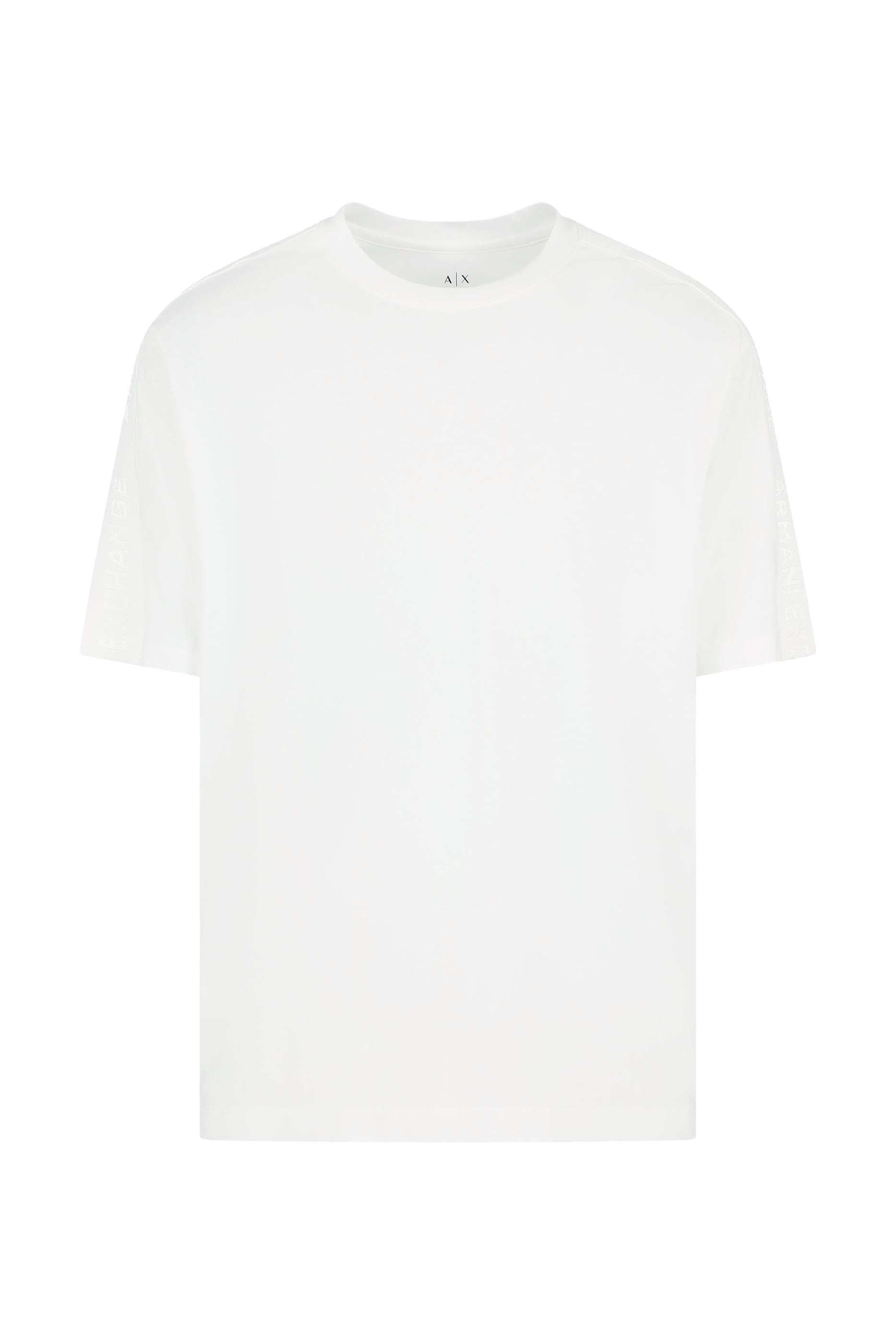 AX Lettering Logo Crew Neck T-Shirt