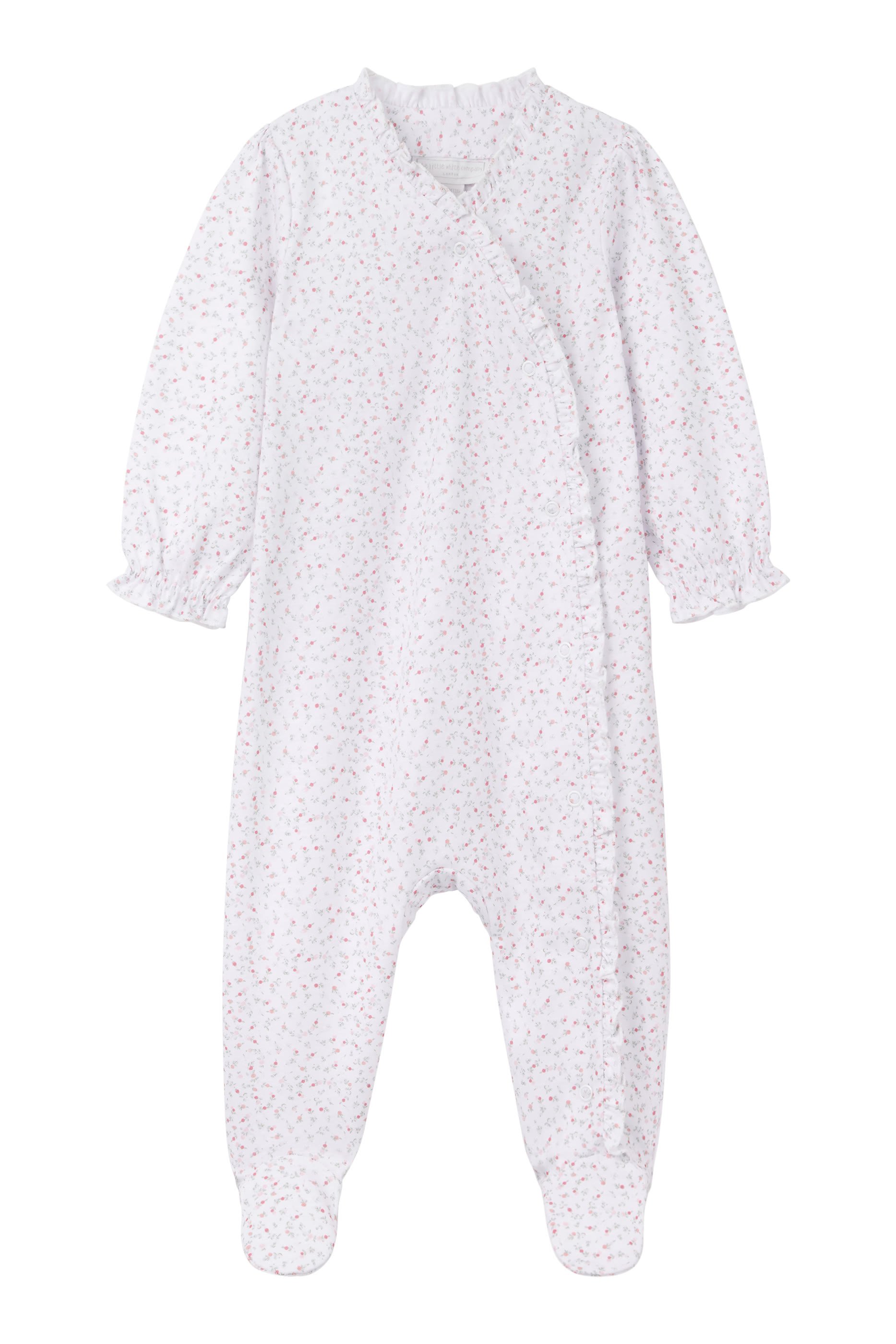 Kids Spring Berries Frill Wrap Sleepsuit