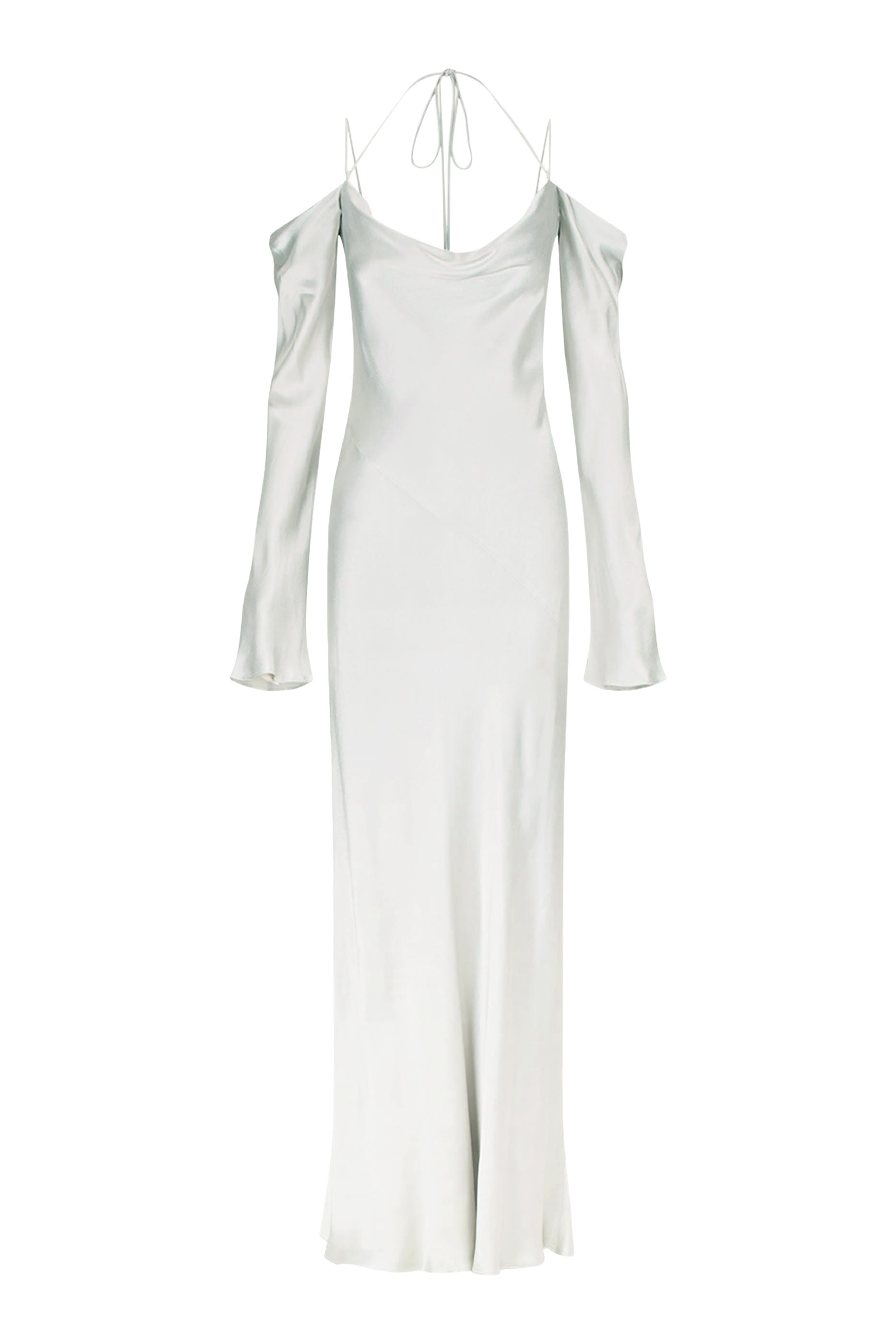 Sofia Off Shoulder Tie Maxi Dress