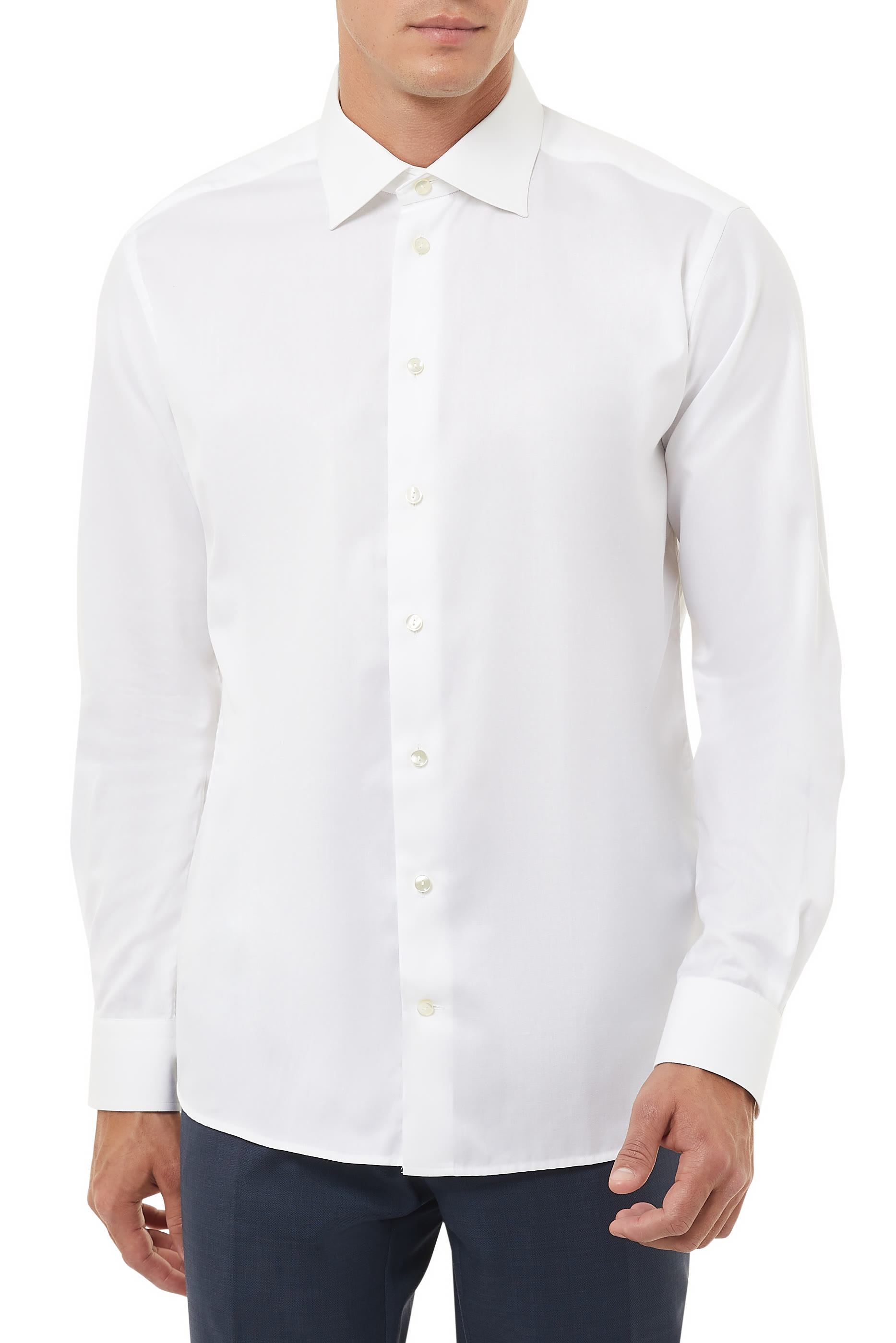 Slim Fit Signature Twill Shirt