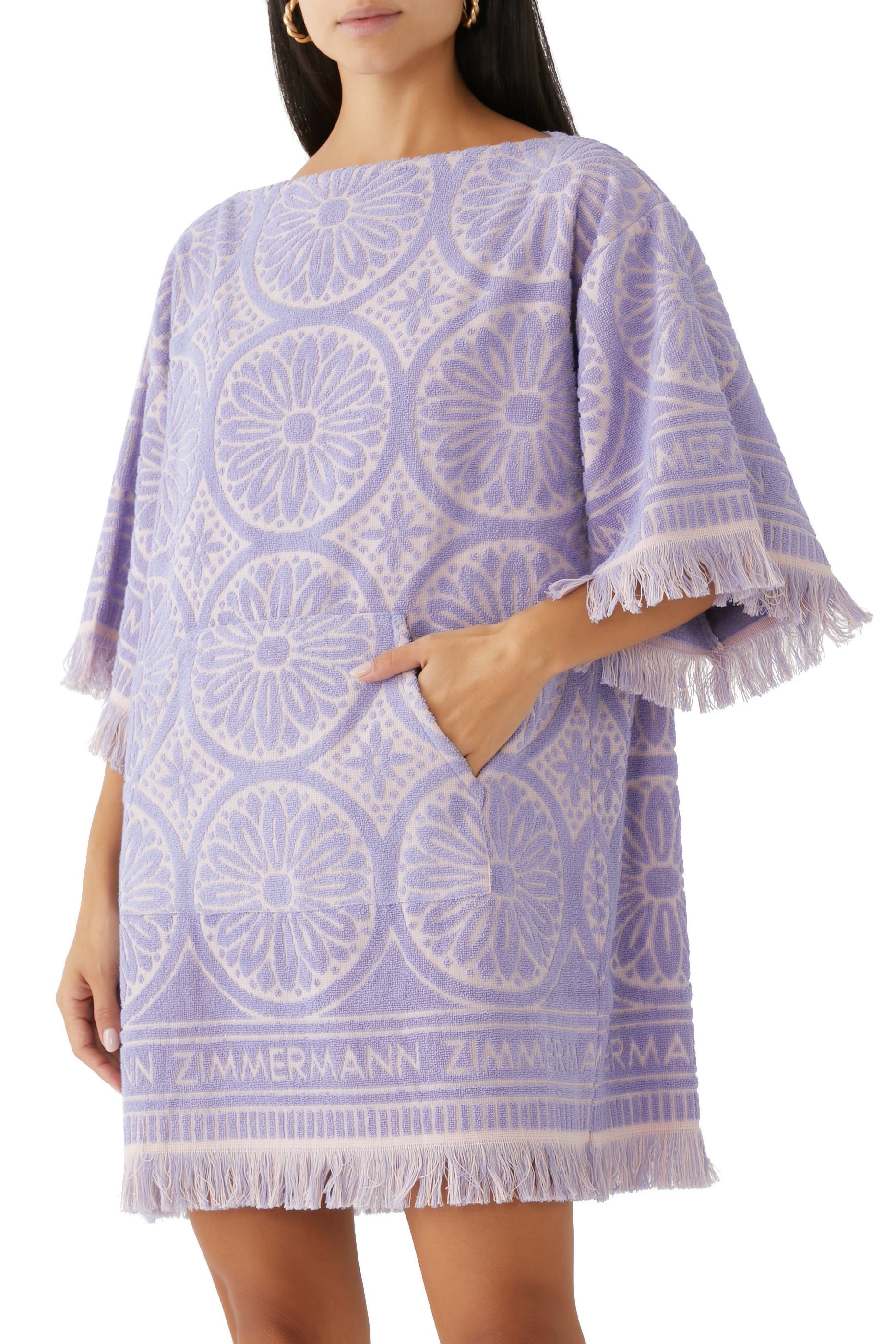 Halliday Towelling Mini Dress