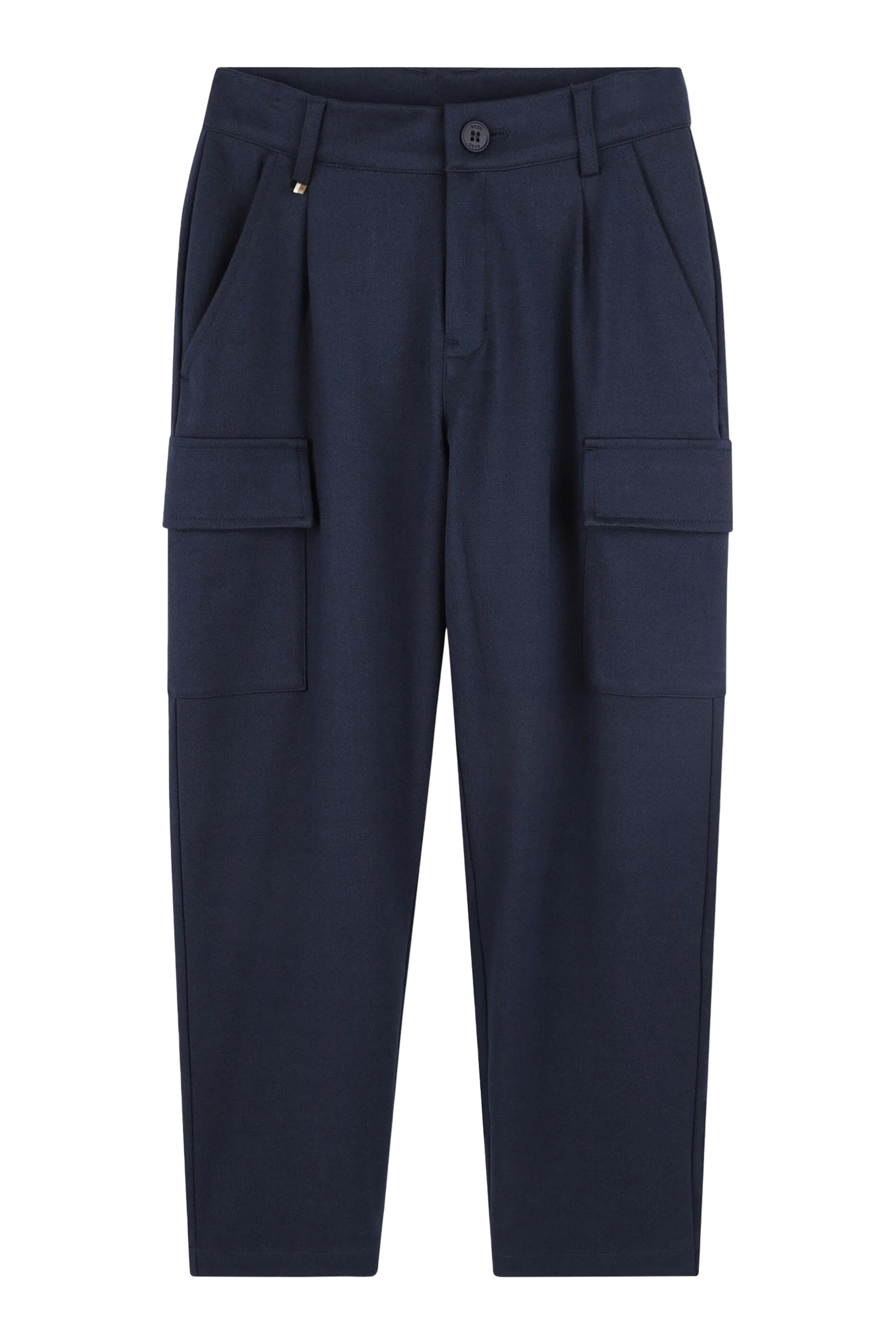 Kids Tapered Cargo Trousers