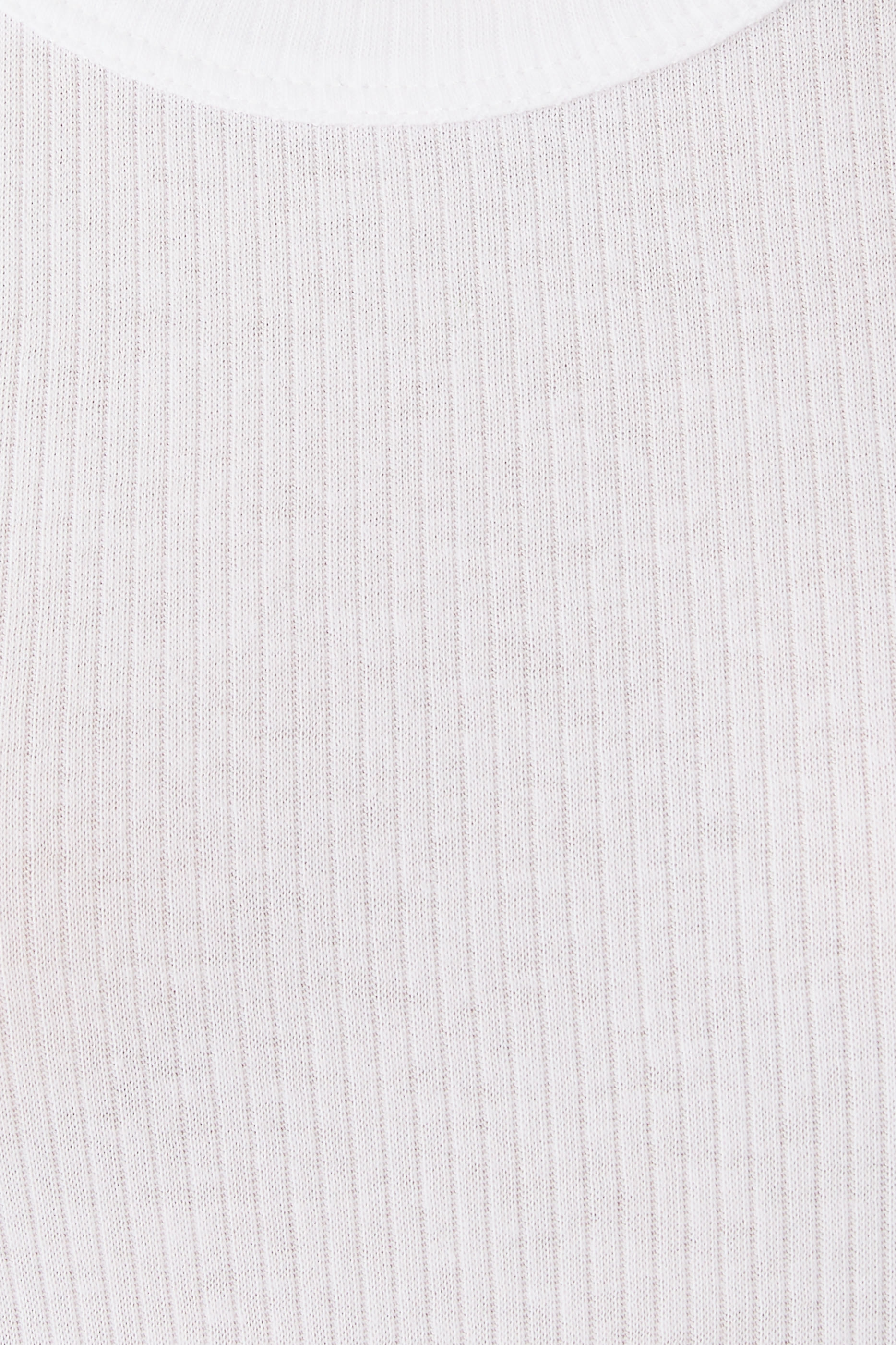 Ribbed Organic Cotton Lounge Vest