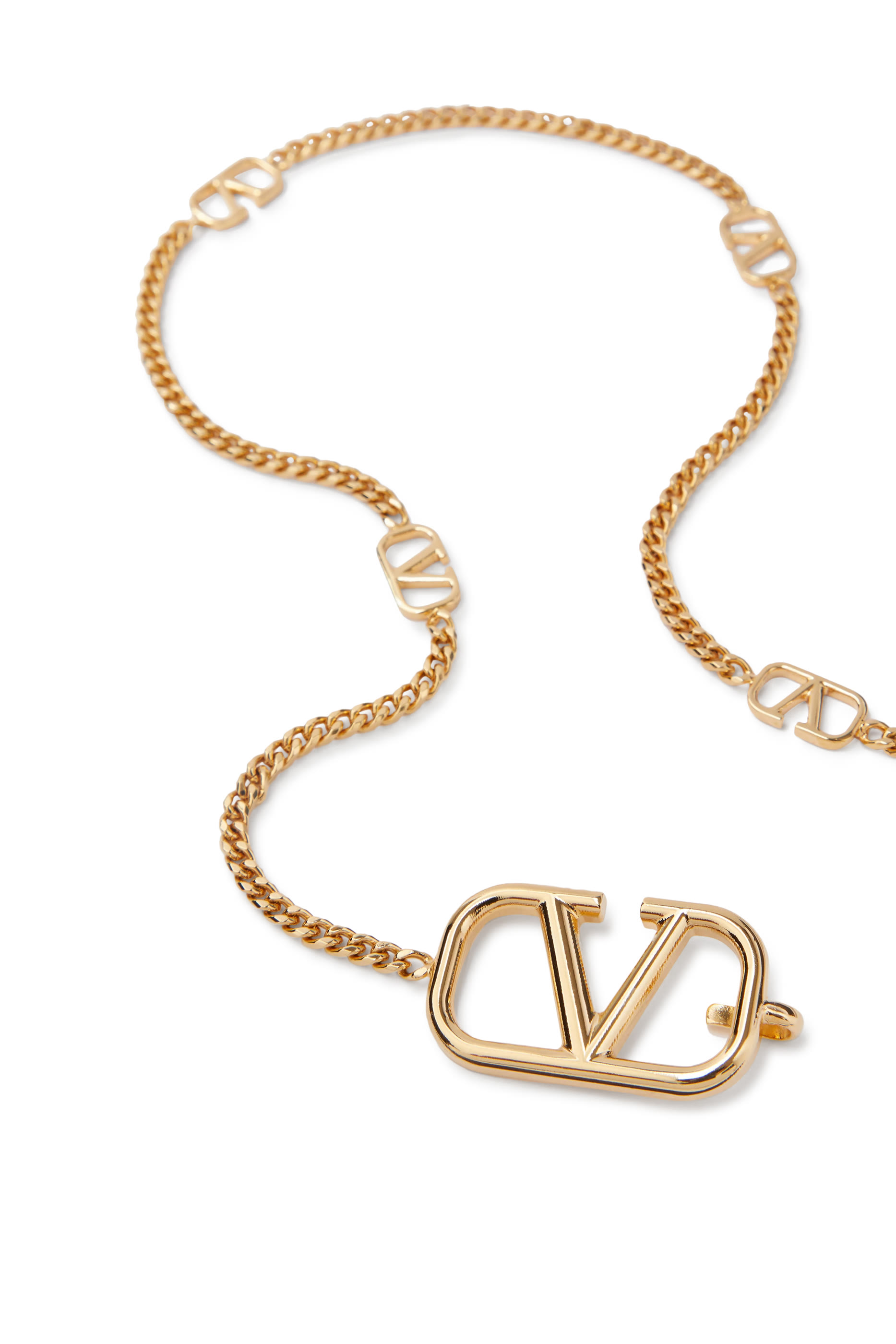 VLogo Signature Chain Belt