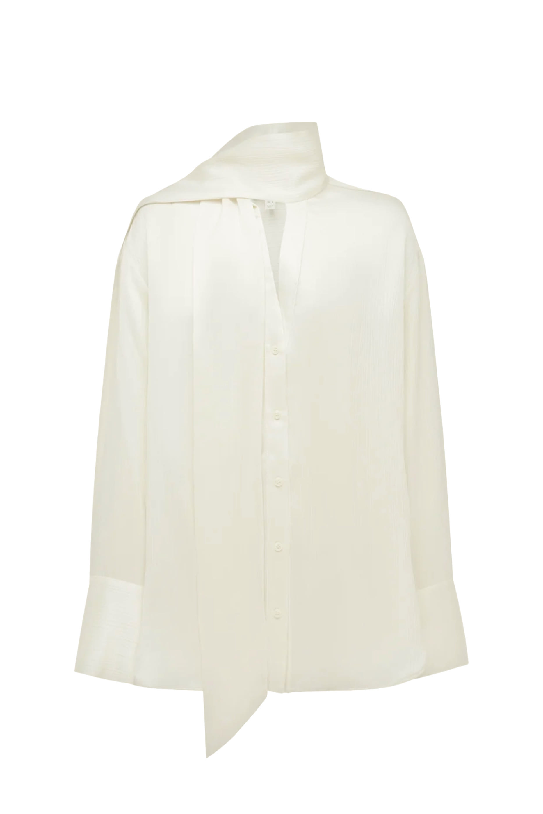 Huxley Textured Scarf Shirt