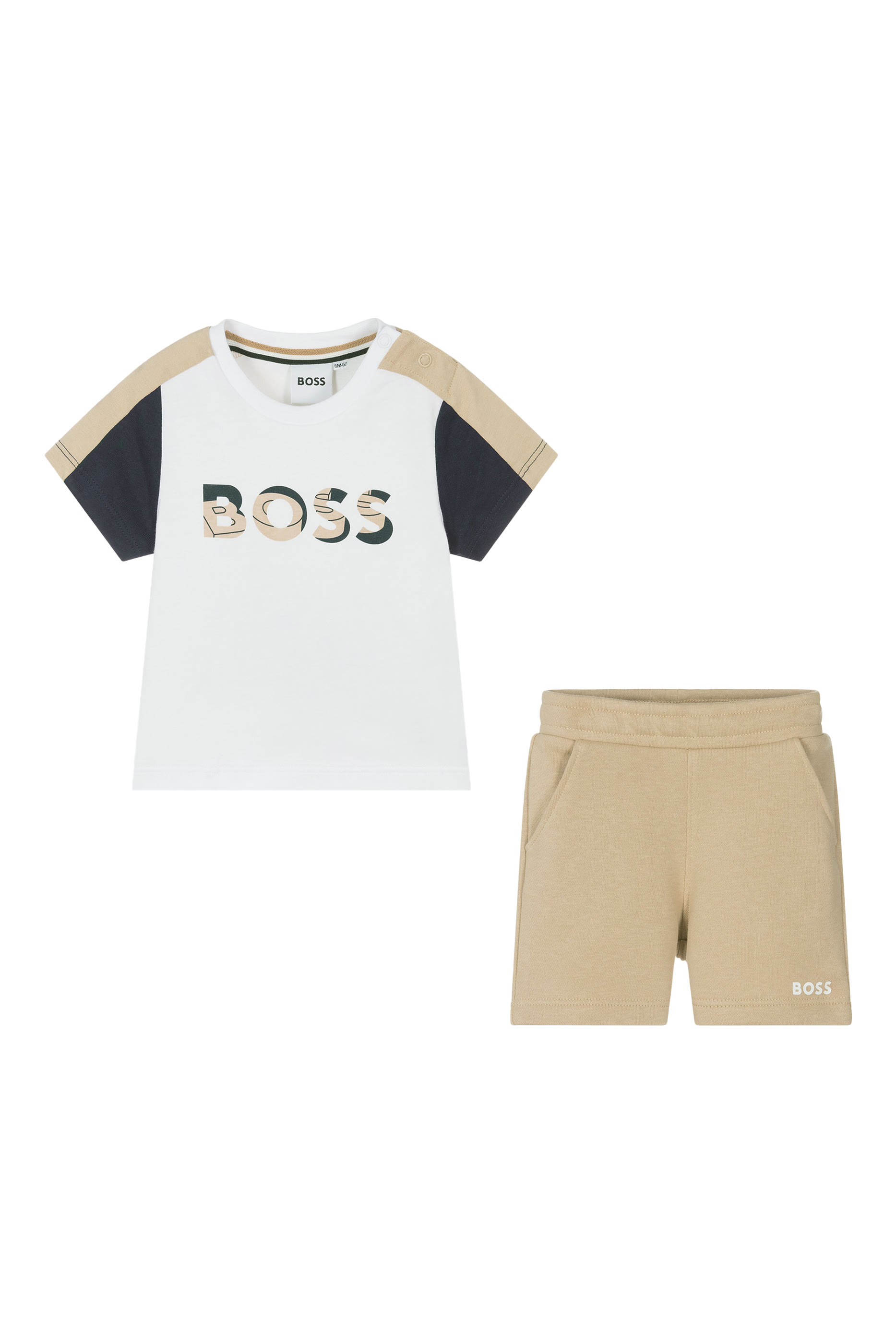Kids Logo T-Shirt and Shorts Set