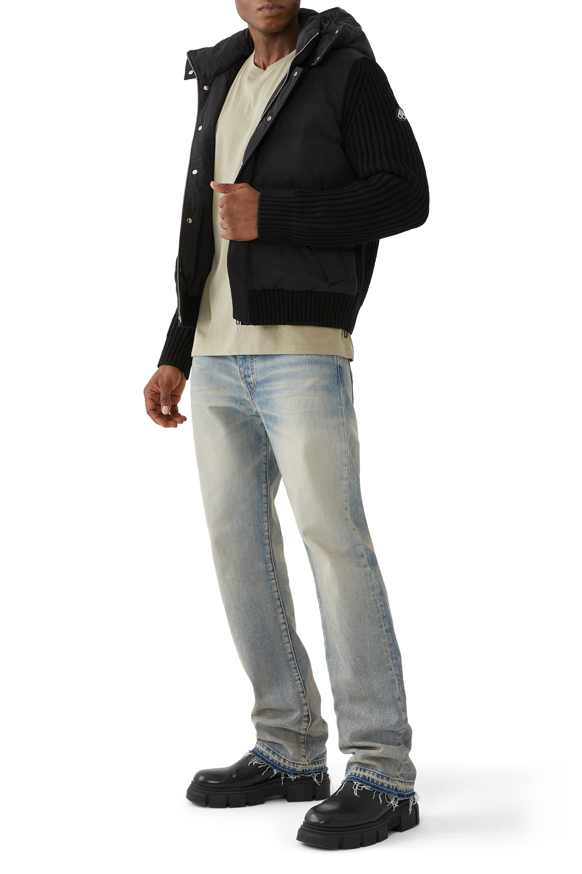 Maple Hybrid Bomber Jacket