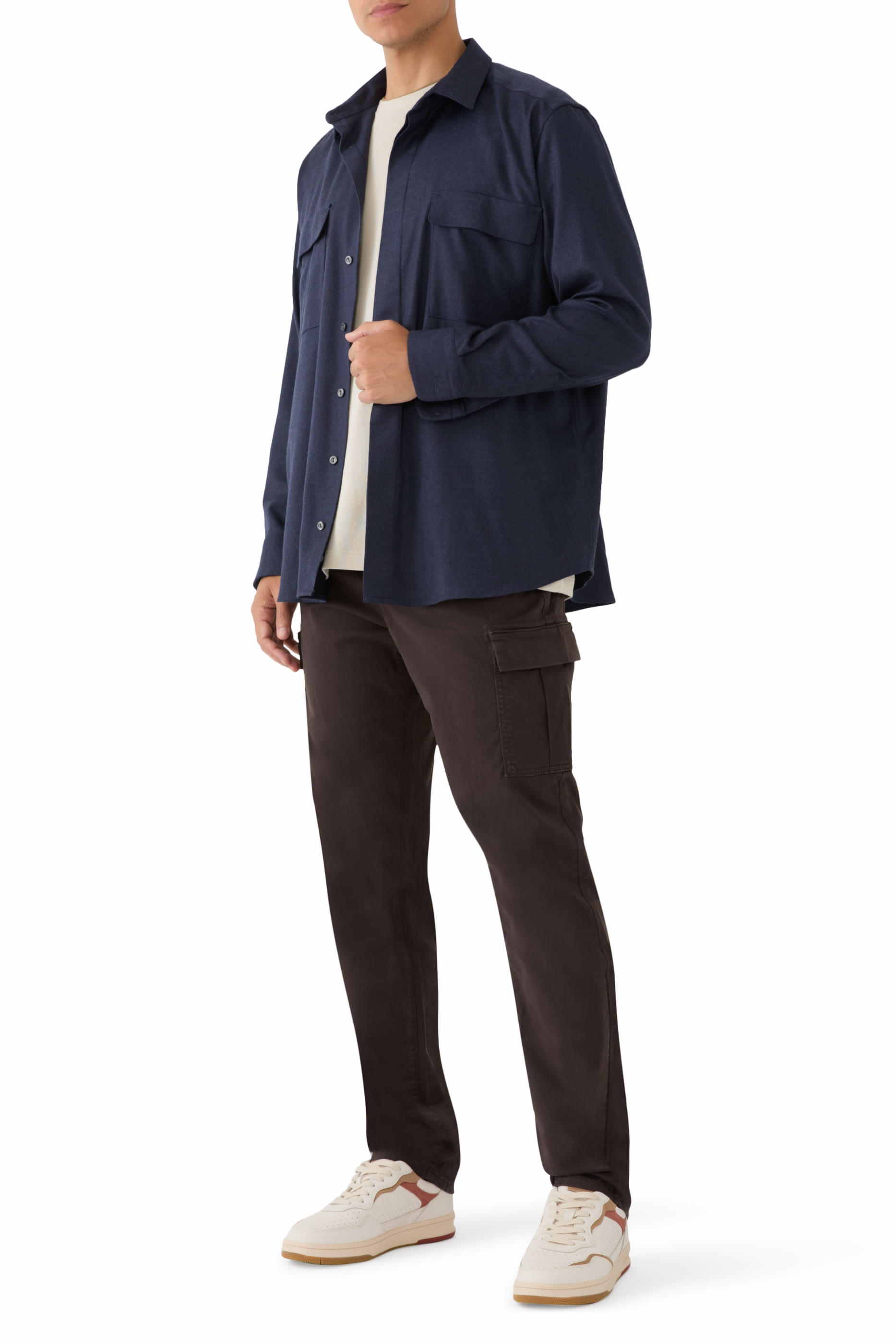 Brushed Merino Hybrid Shirt