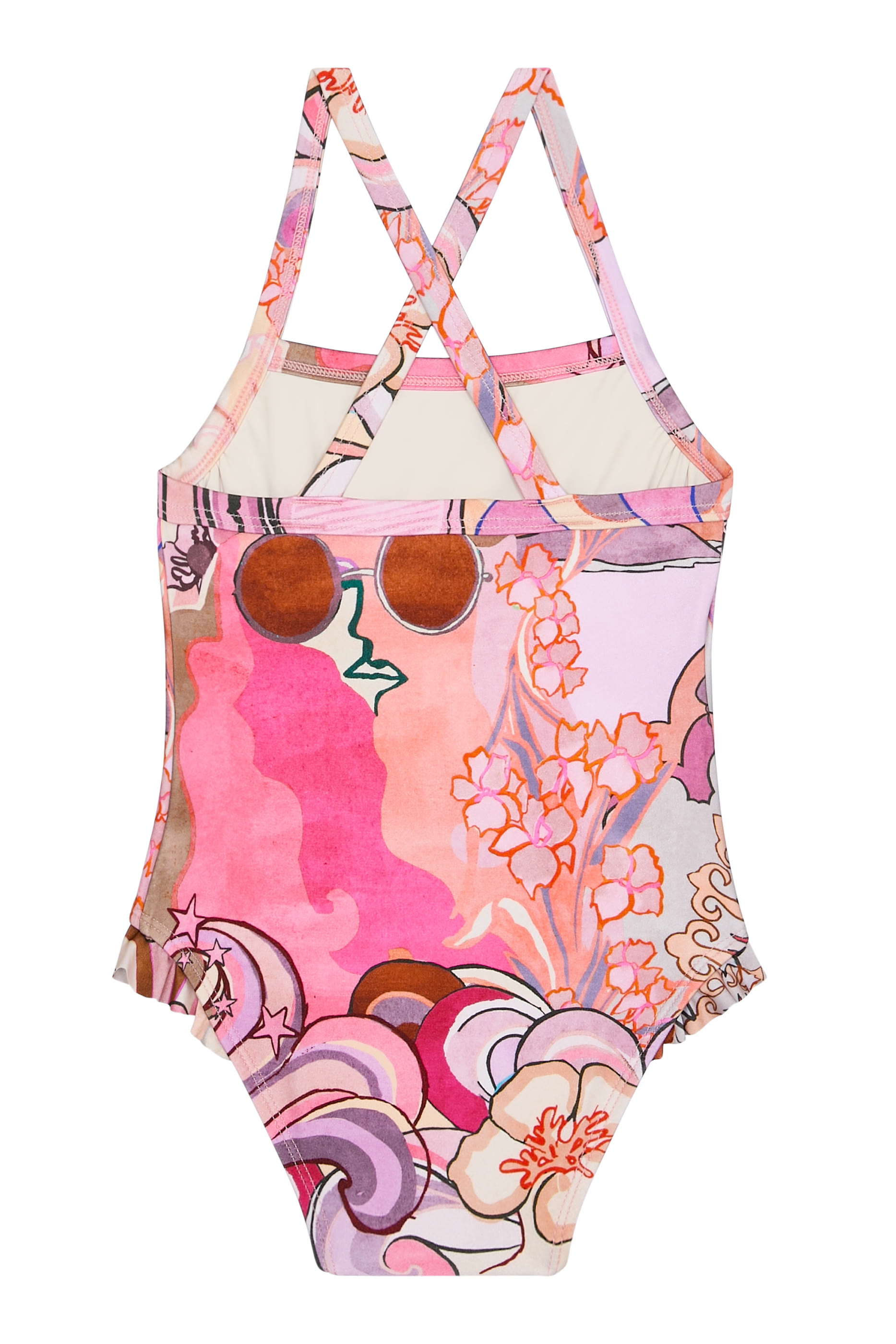 Kids Patience Frill One Piece Swimsuit