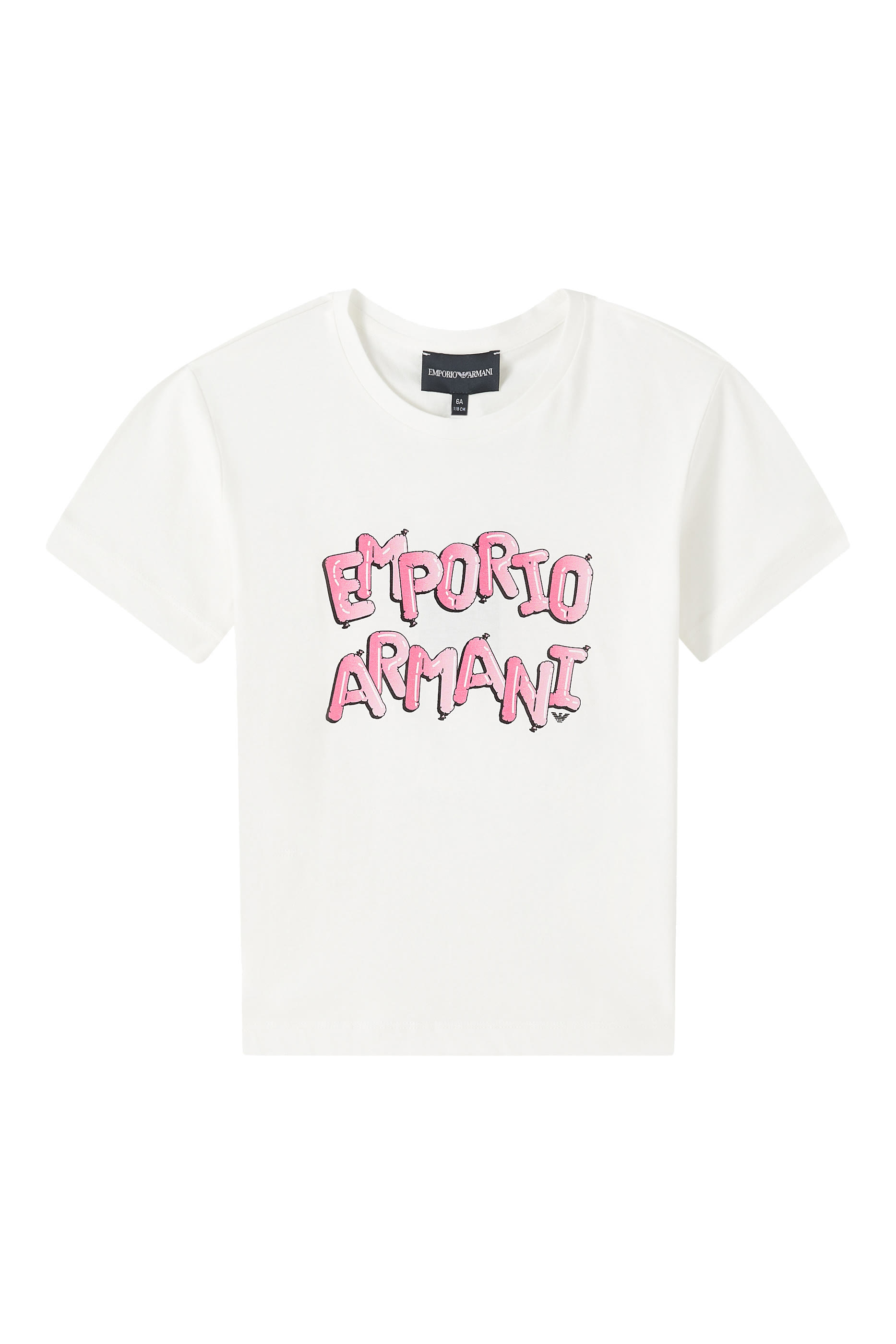 Kids Logo Cotton T-Shirt