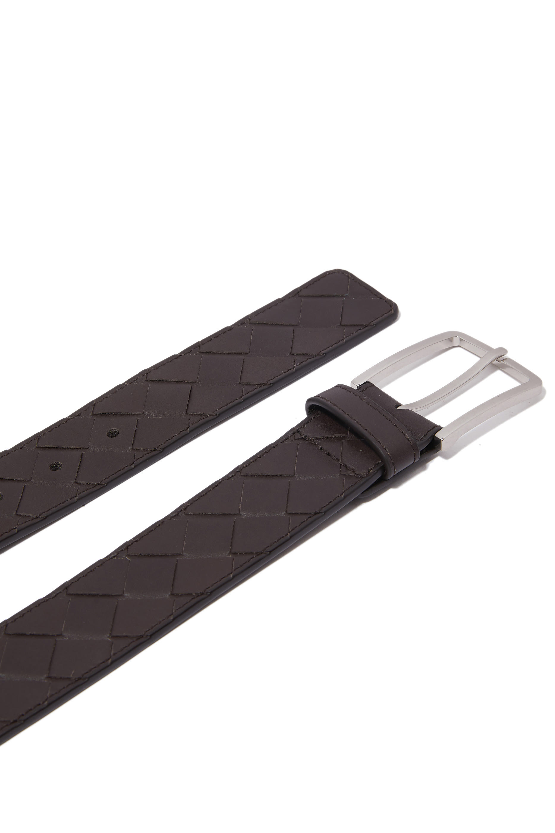 Intreccio Leather Belt