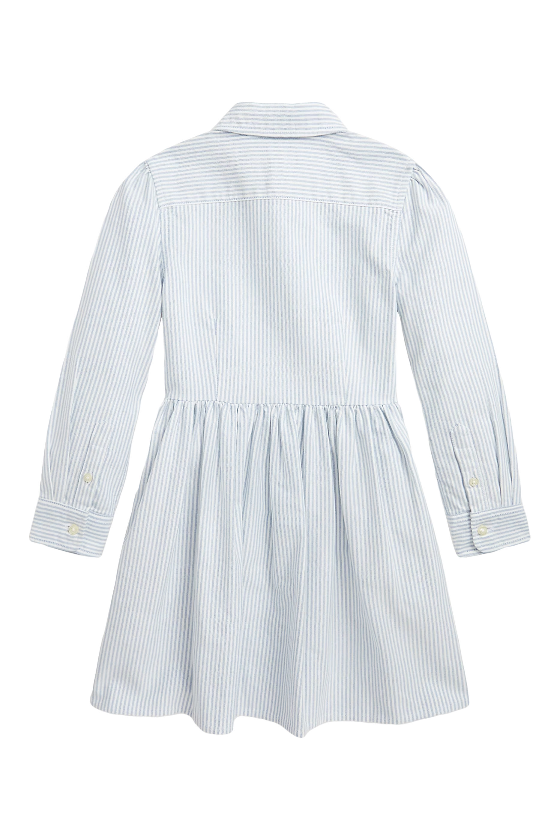 Kids Striped Cotton Oxford Shirtdress